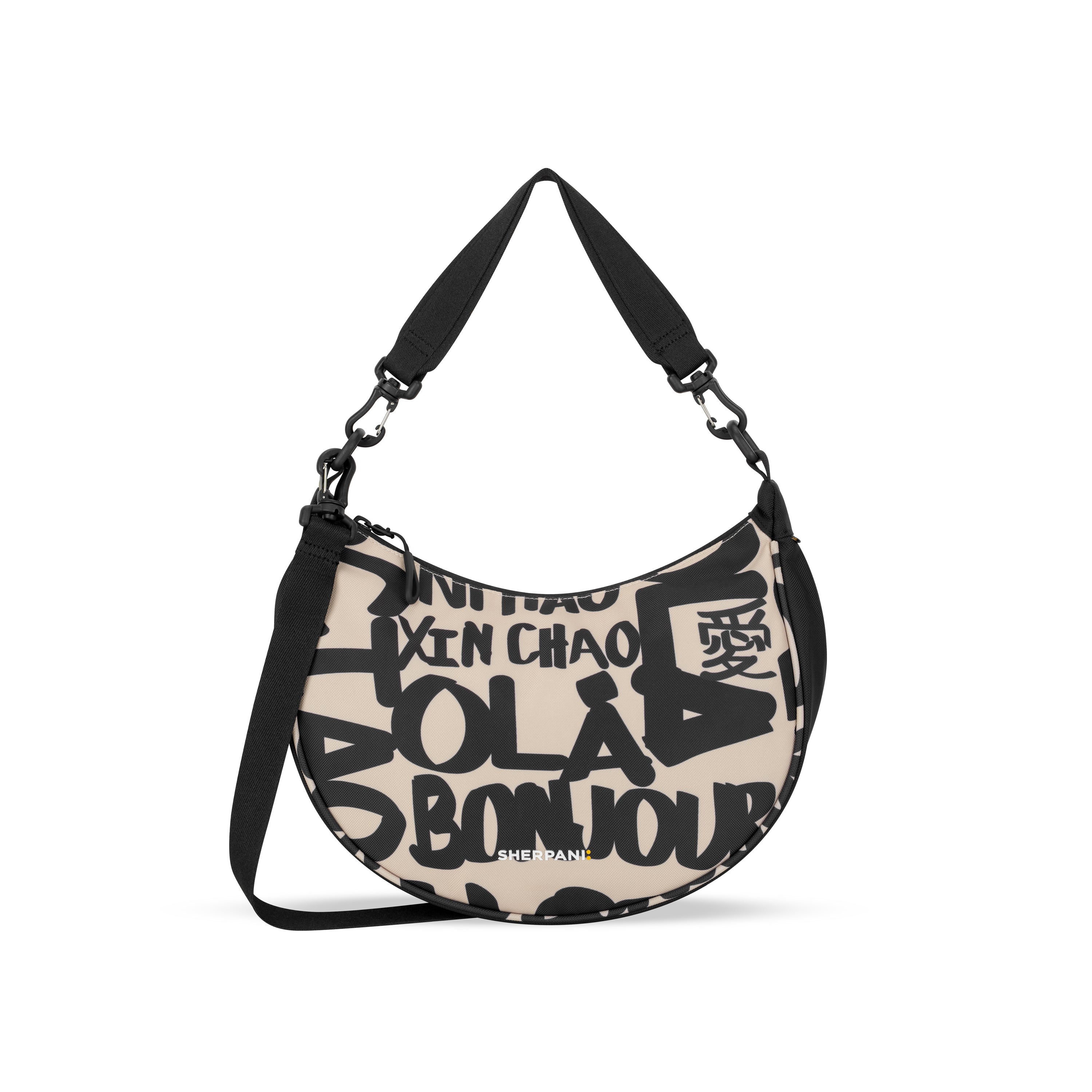 Sherpani Mina Crescent Handbag Crossbody ciao