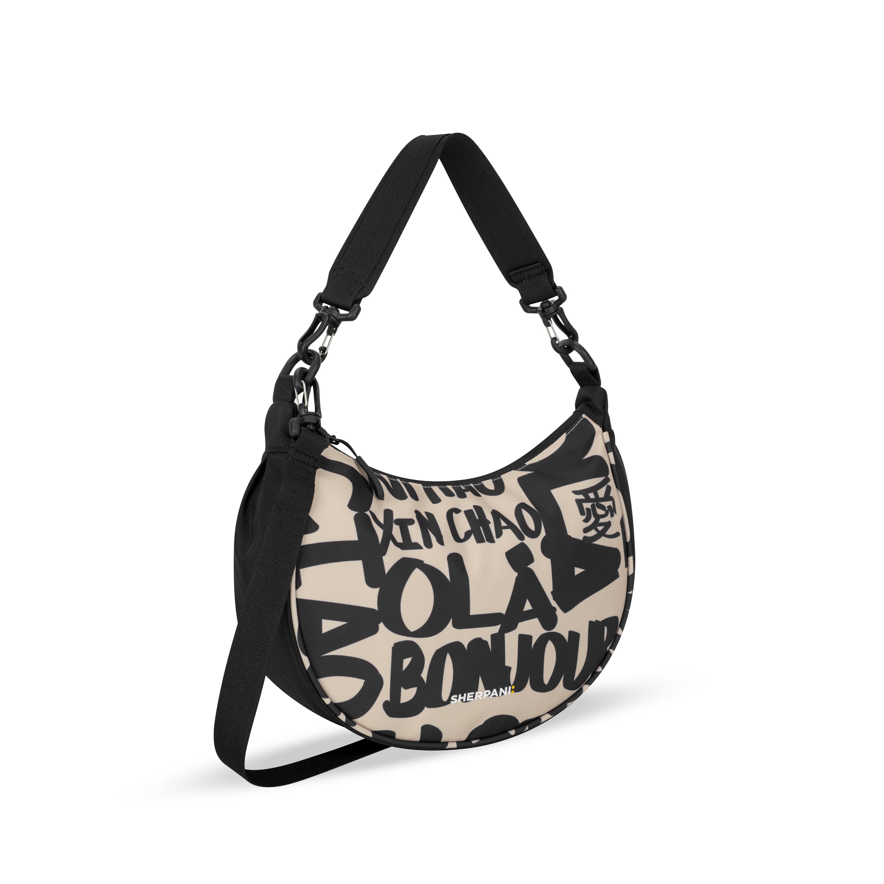 Sherpani Mina Crescent Handbag Crossbody ciao
