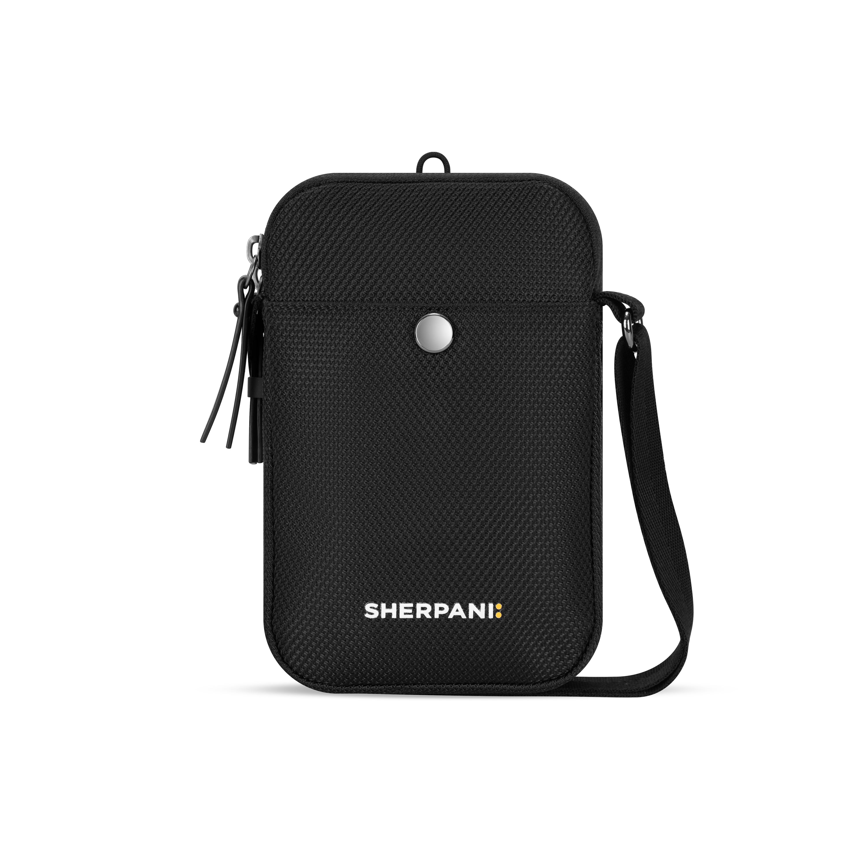 Sherpani Simplicity AT Travel Crossbody Wallet carbon black