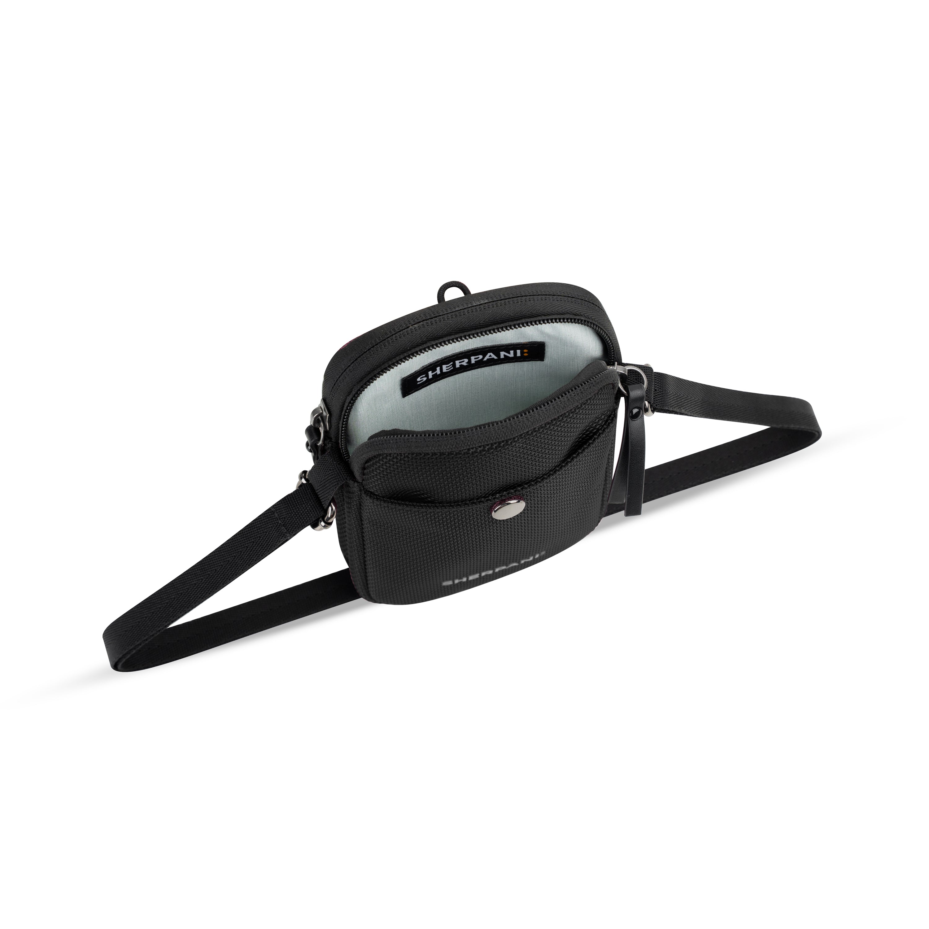 Sherpani Simplicity AT Travel Crossbody Wallet carbon black
