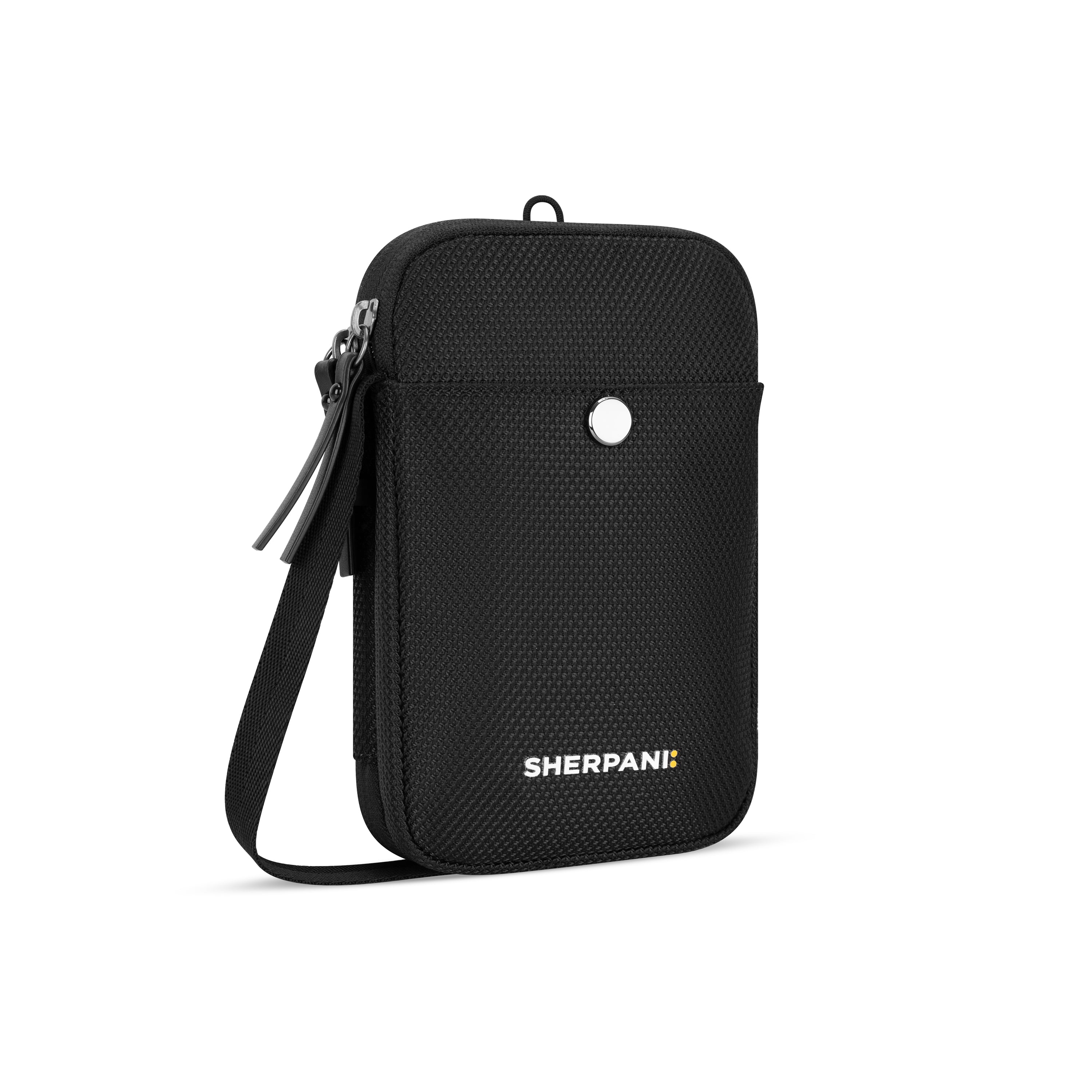 Sherpani Simplicity AT Travel Crossbody Wallet carbon black
