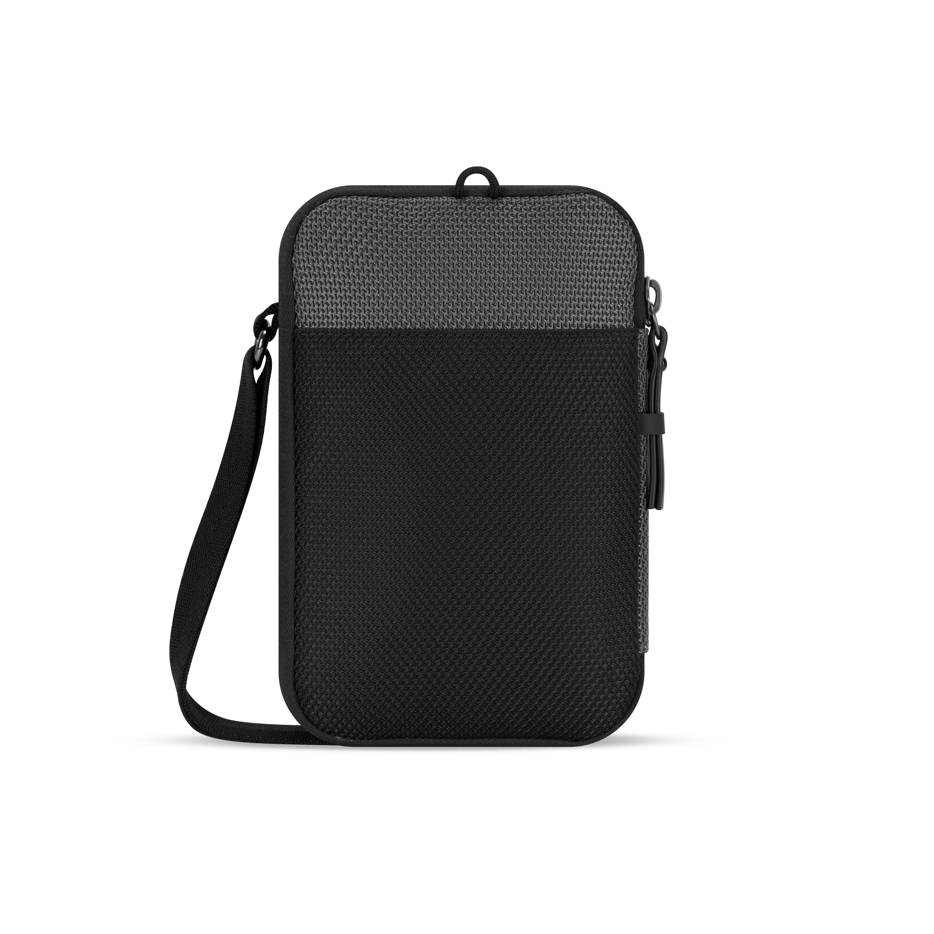 Sherpani Simplicity AT Travel Crossbody Wallet granite