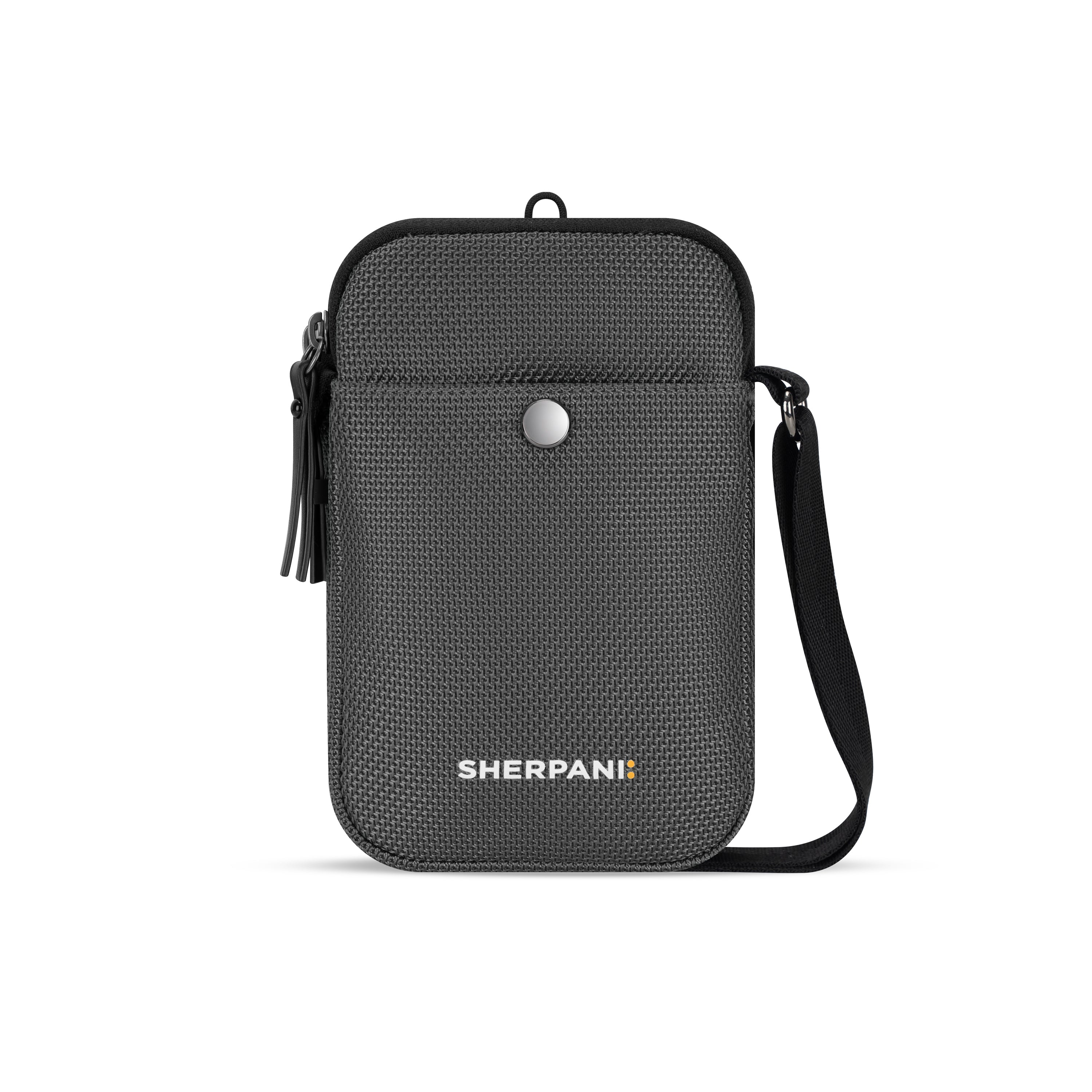 Sherpani Simplicity AT Travel Crossbody Wallet granite
