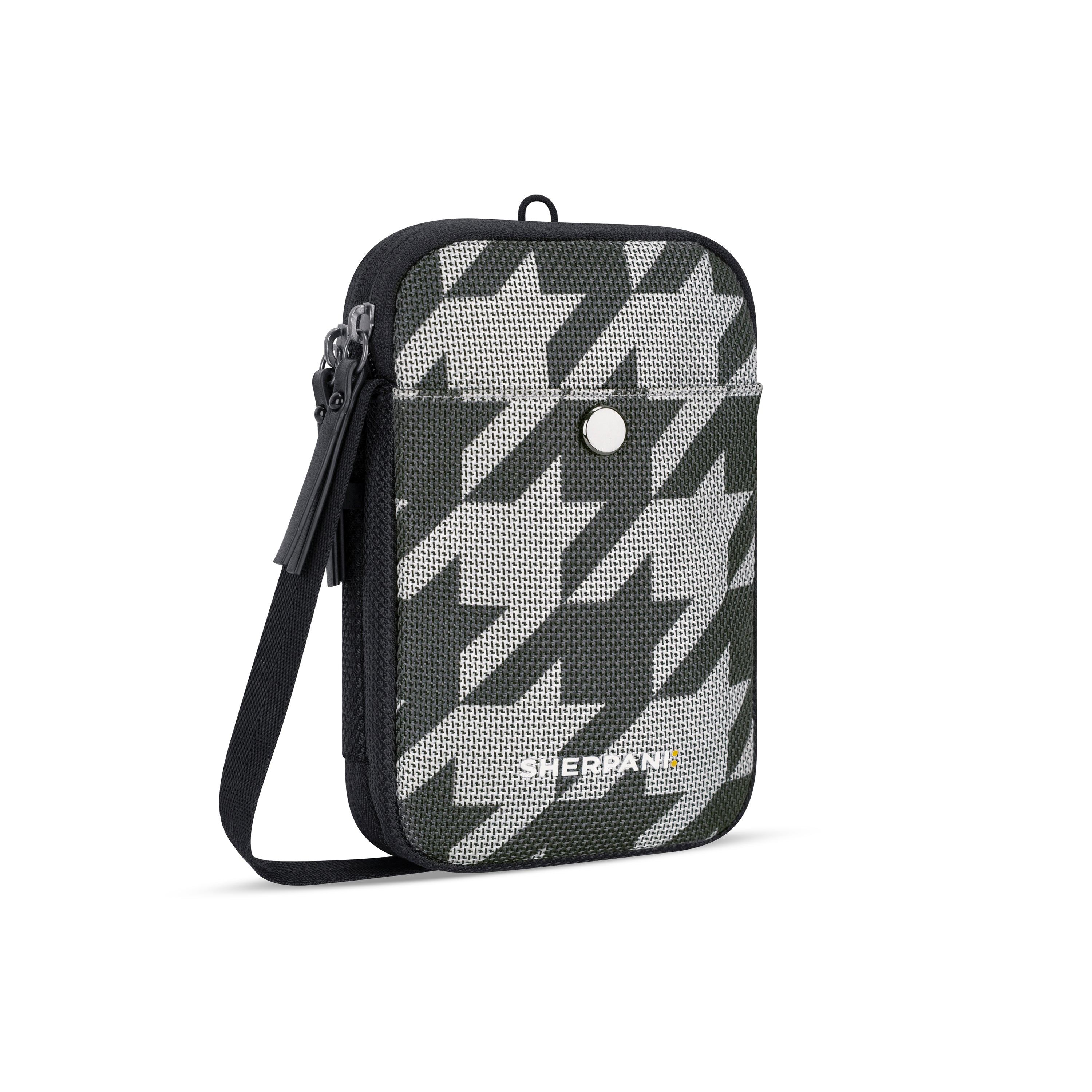 Sherpani Simplicity AT Travel Crossbody Wallet houndstooth