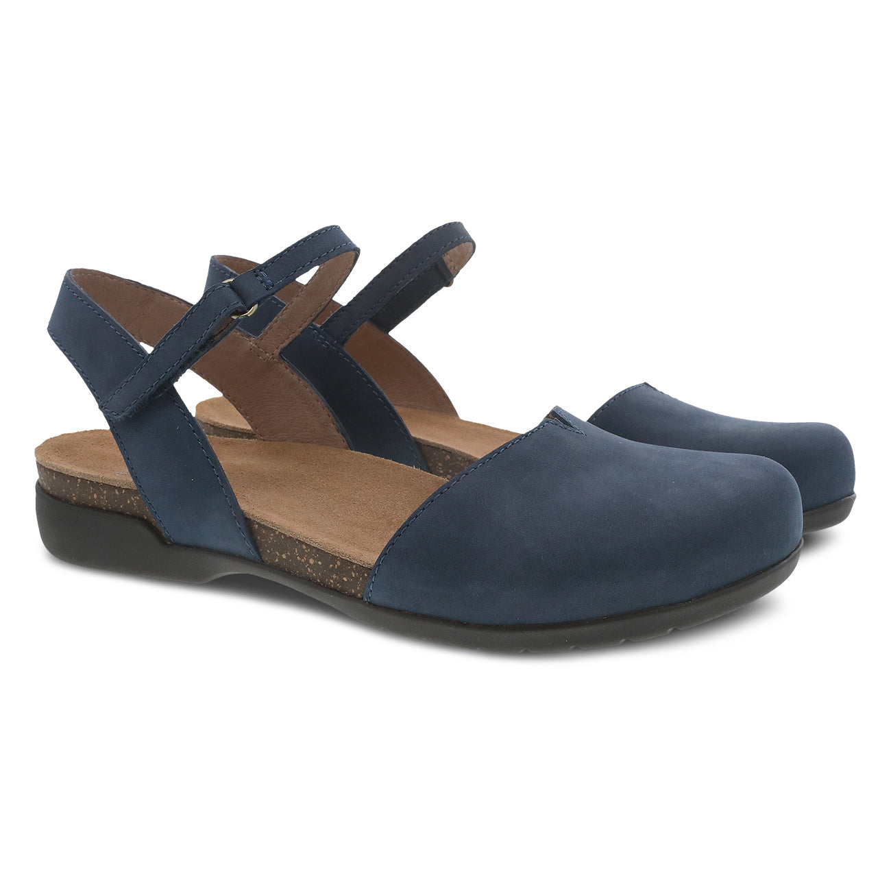 Dansko Rowan navy waxy burnished