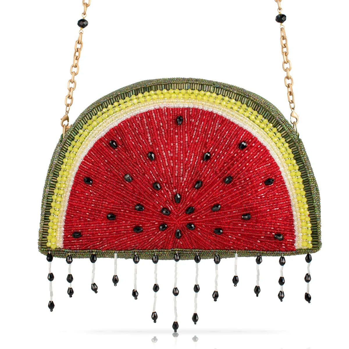 Mary Frances Hello Watermelon Crossbody Handbag
