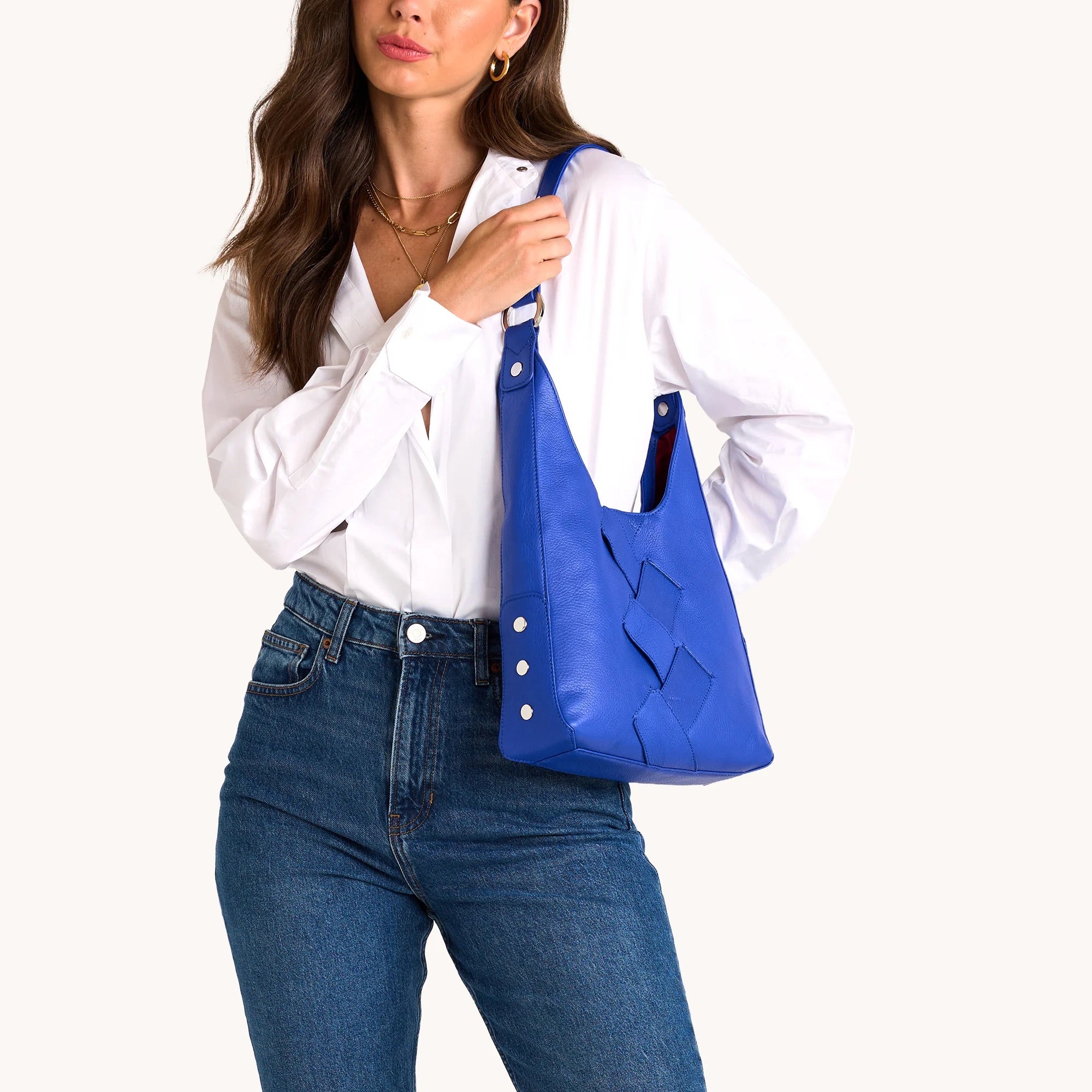 Hammitt Tim Med deep water weave/silver