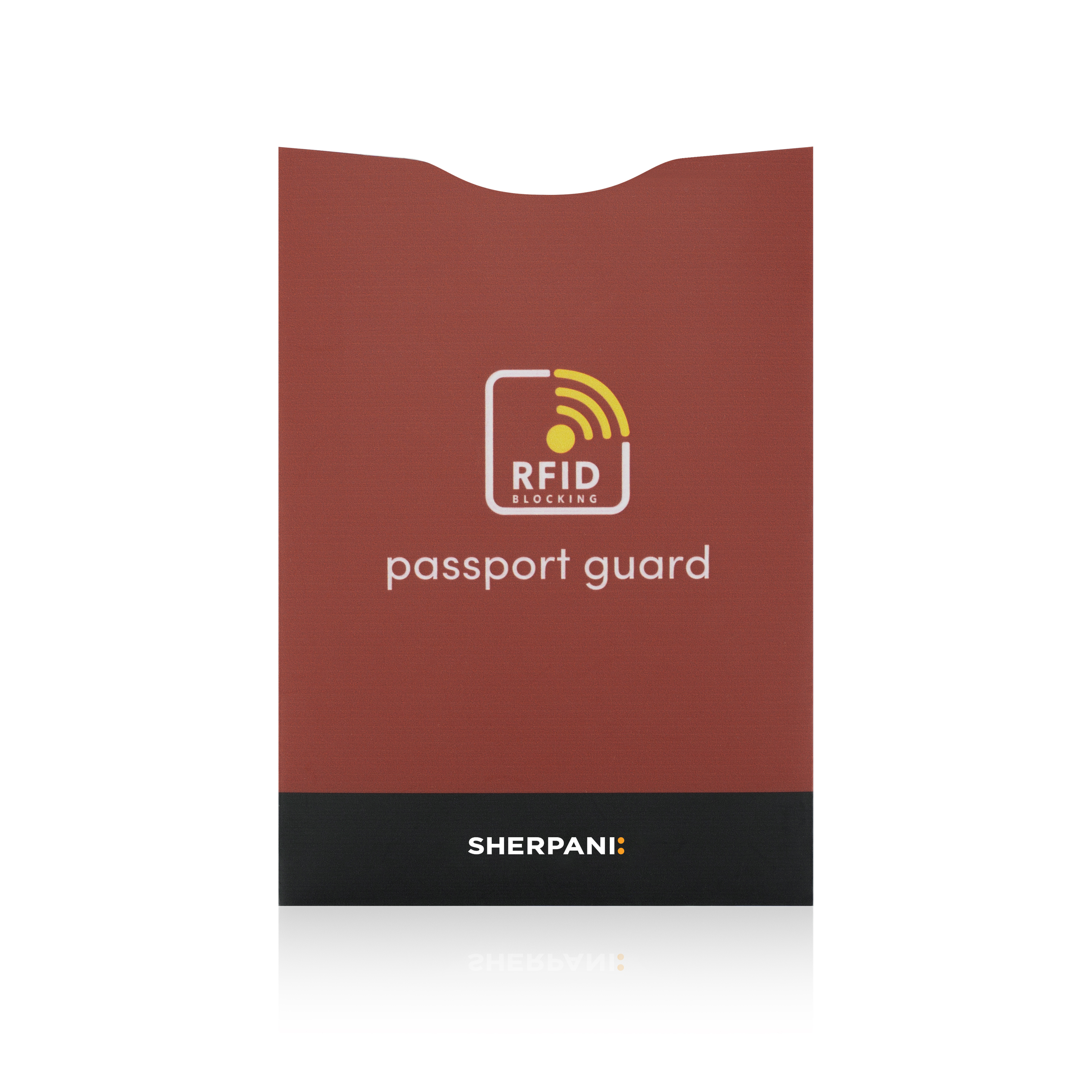 Sherpani Passport Guard RFID-Blocking Passport Sleeve 1-Pack cider