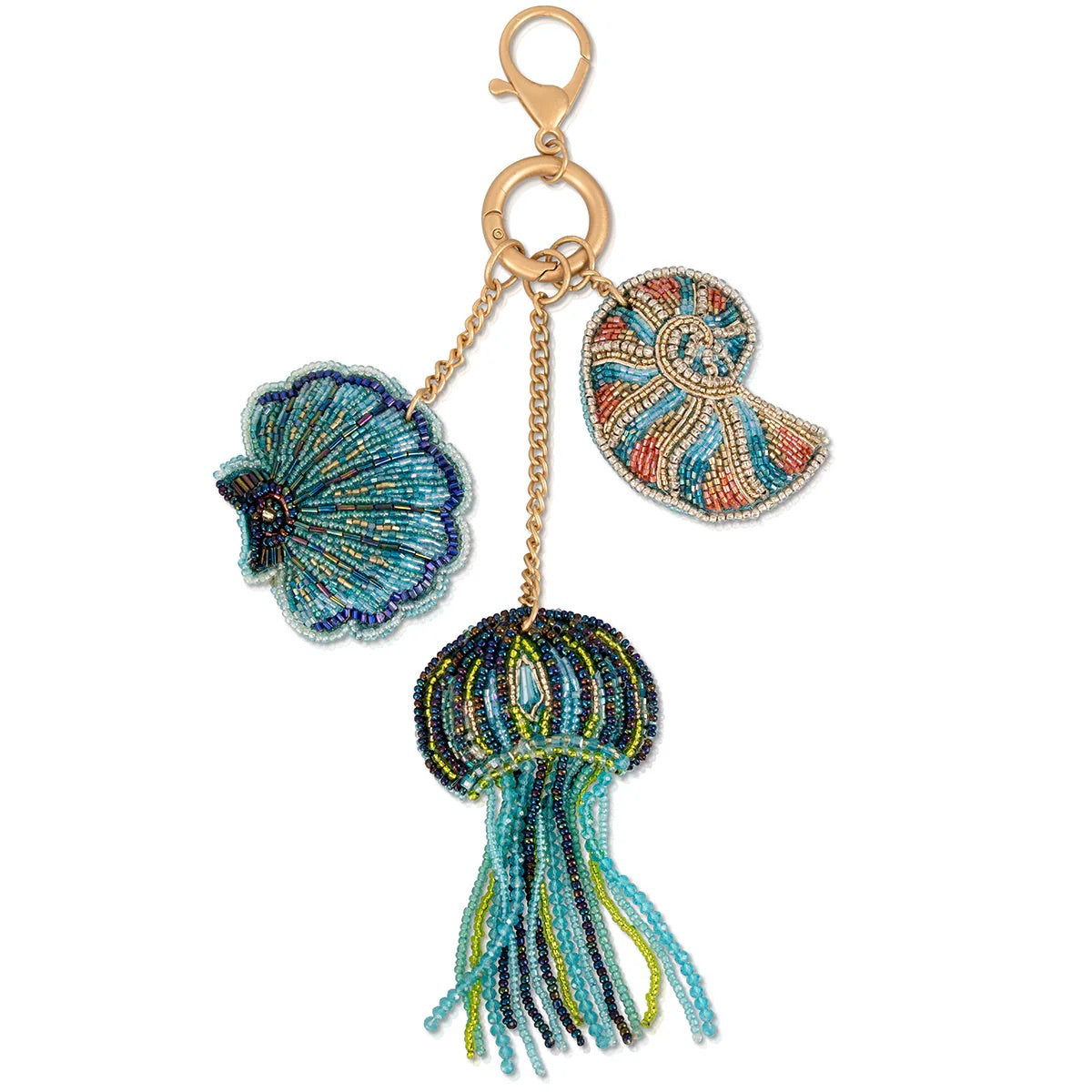 Mary Frances Shell Seeker Bag Charm