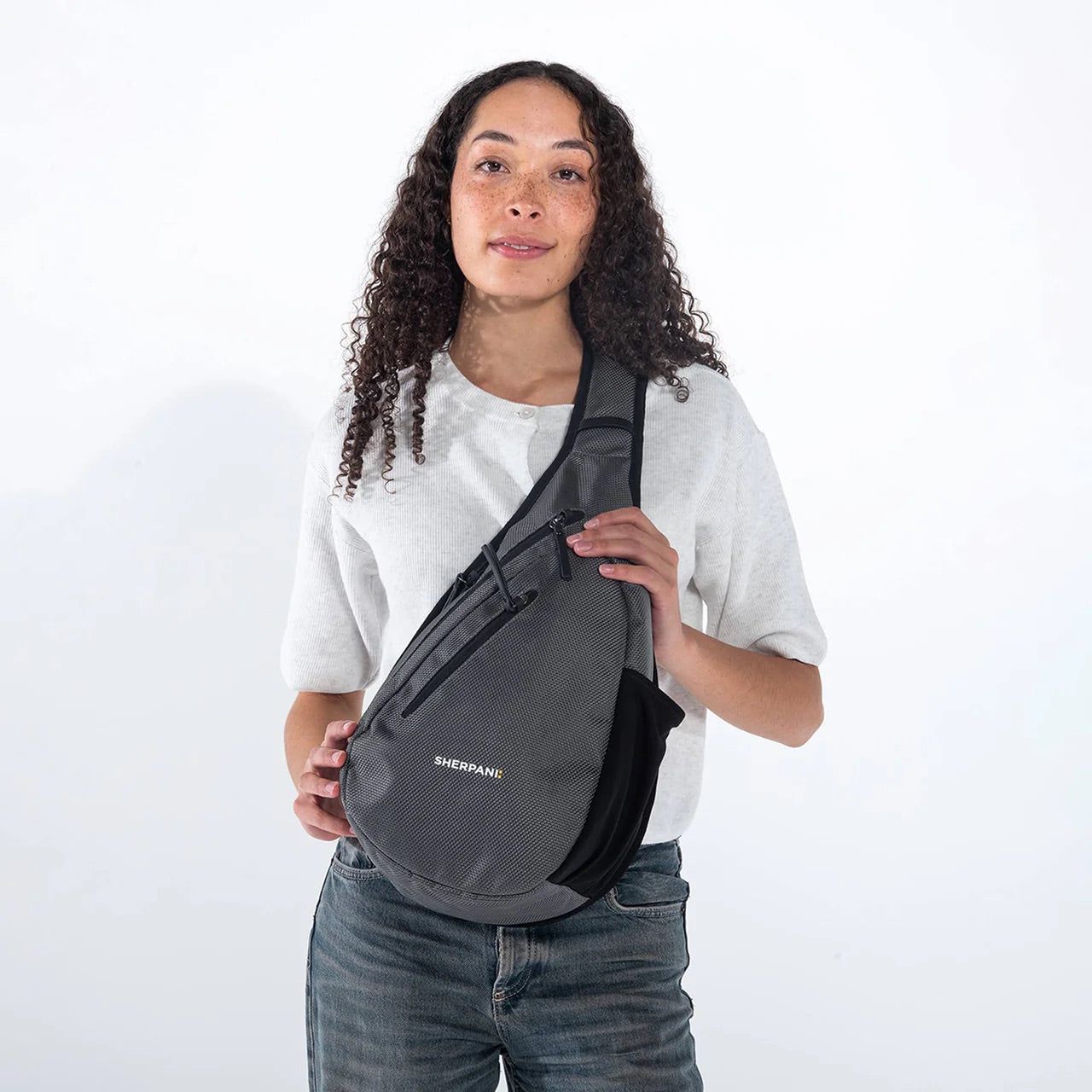 Sherpani Esprit AT Travel Sling Backpack granite