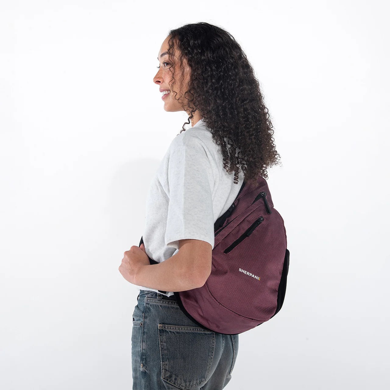 Sherpani Esprit AT Travel Sling Backpack smoky orchid