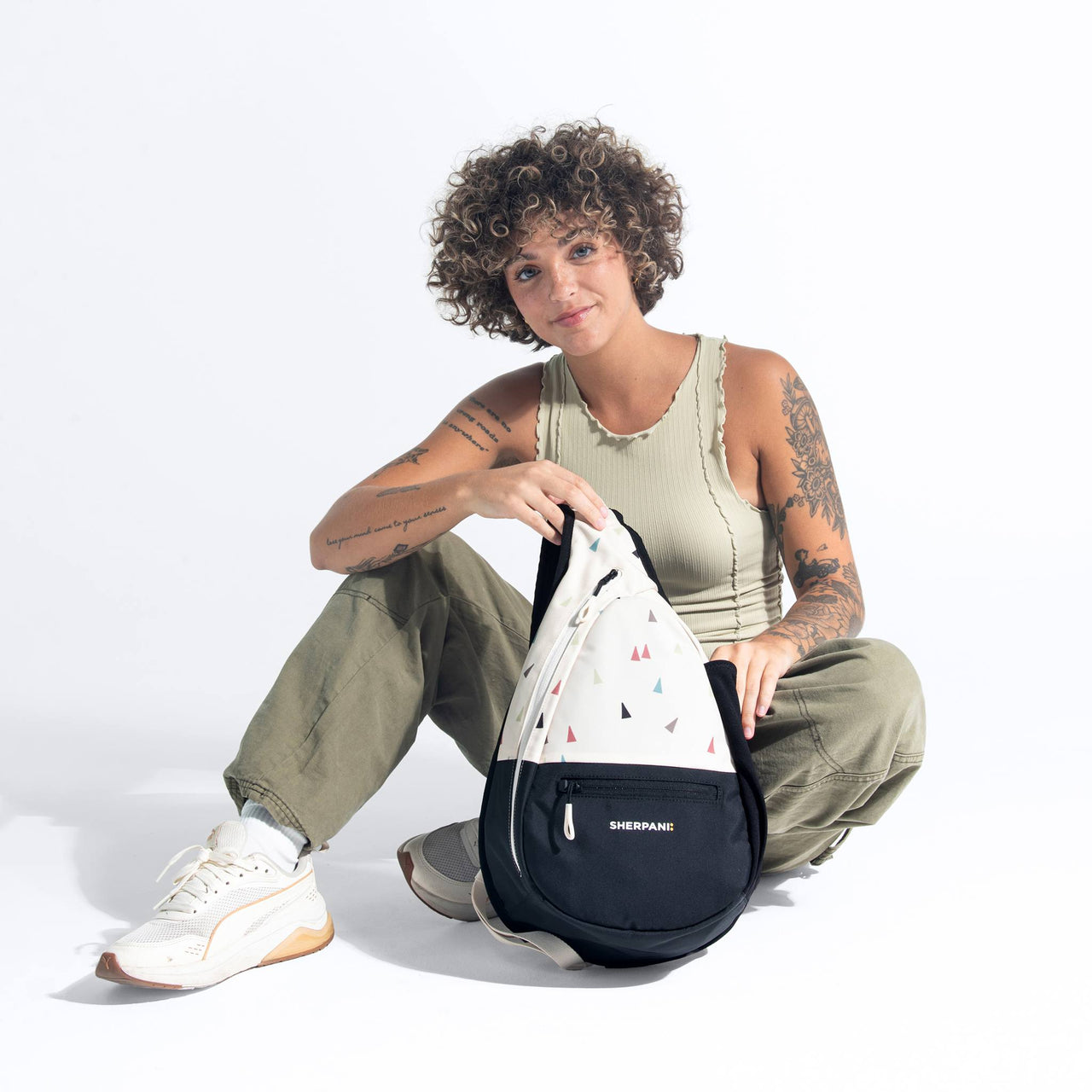 Sherpani Esprit Sling Backpack terrazzo
