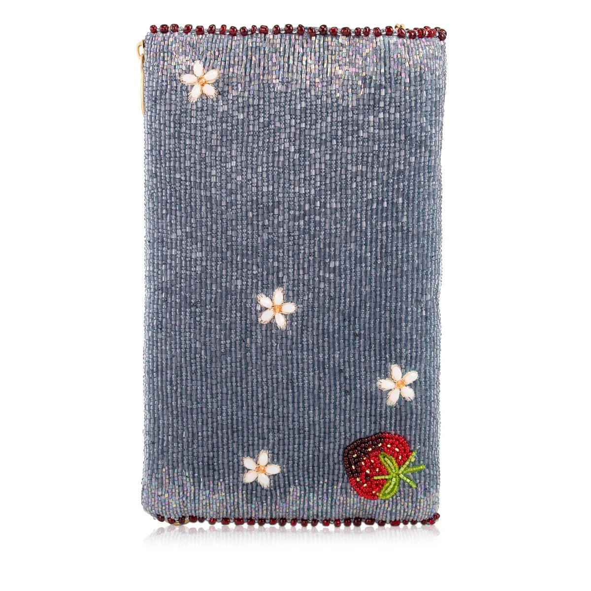 Mary Frances Strawberry Jam Crossbody Phone Bag