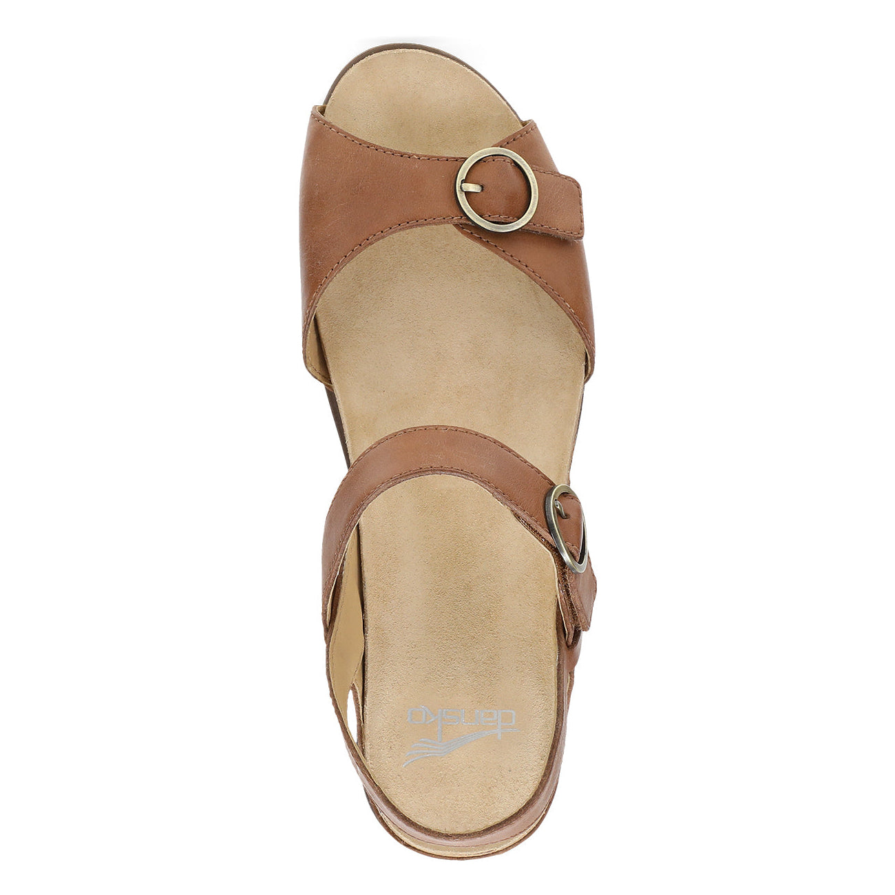 Dansko Candace tan burnished nappa