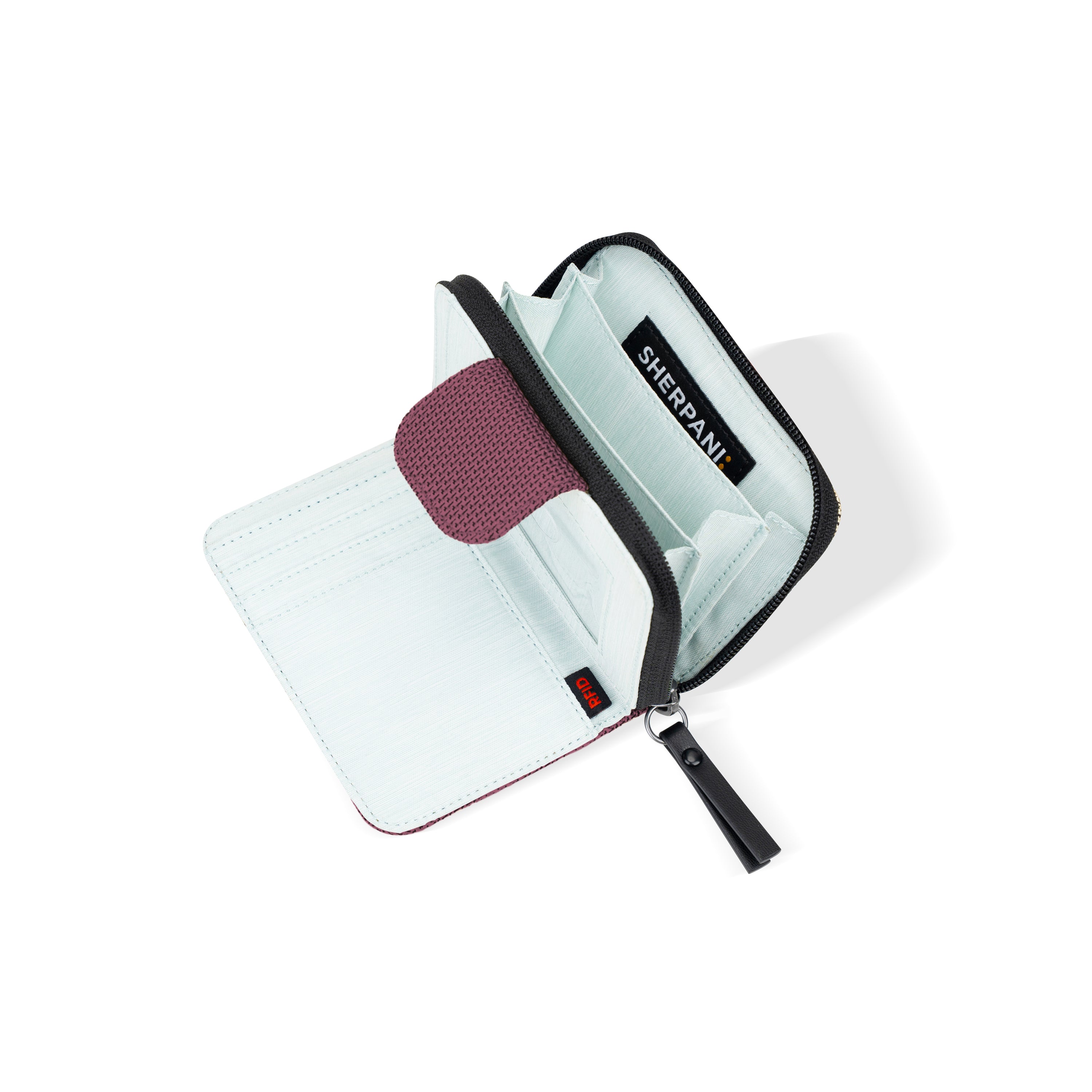 Sherpani Barcelona AT Zip Wallet smoky orchid