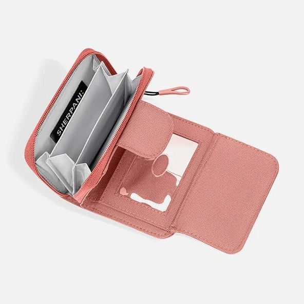 Sherpani Barcelona Zip Wallet desert