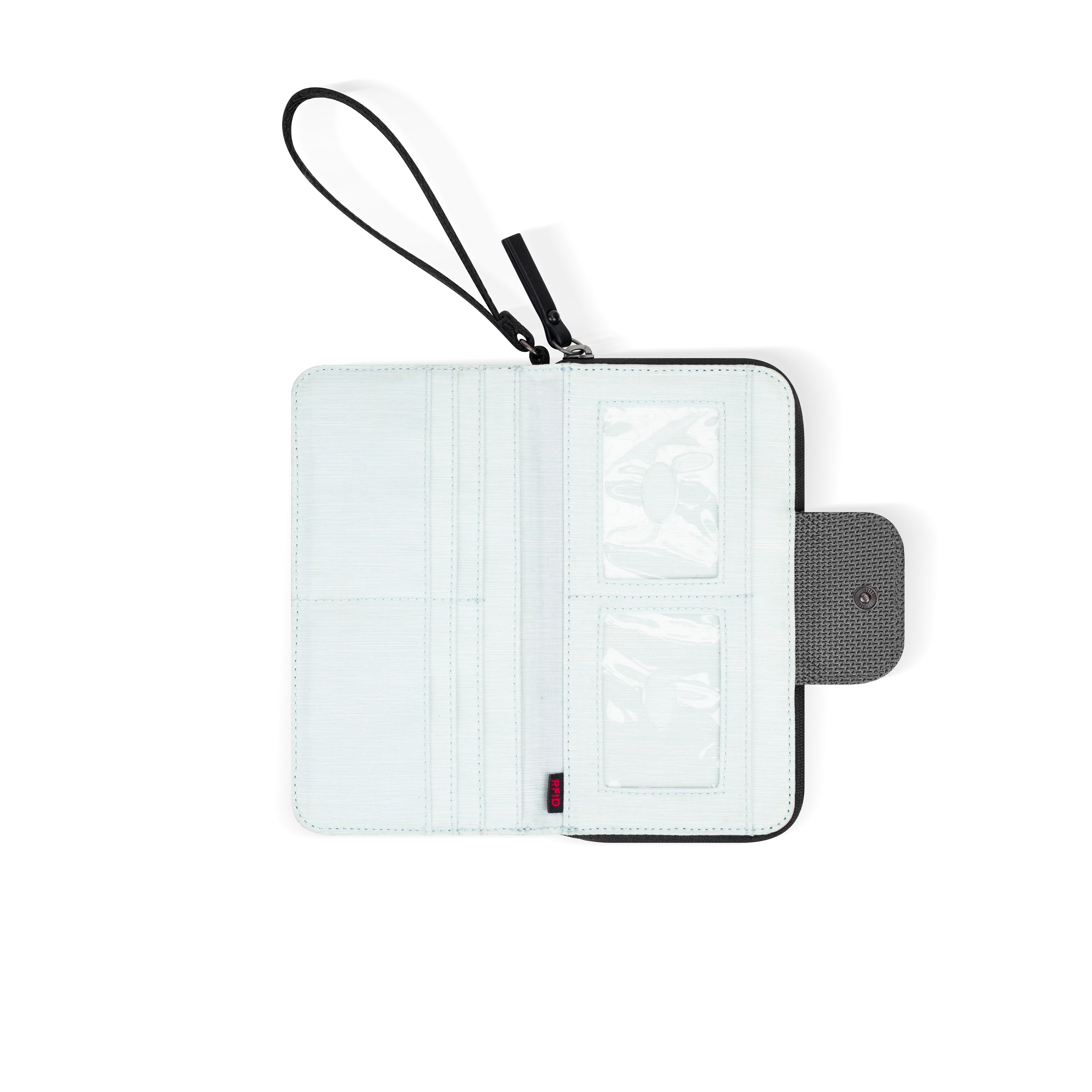 Sherpani Tulum AT Long Wristlet Wallet granite