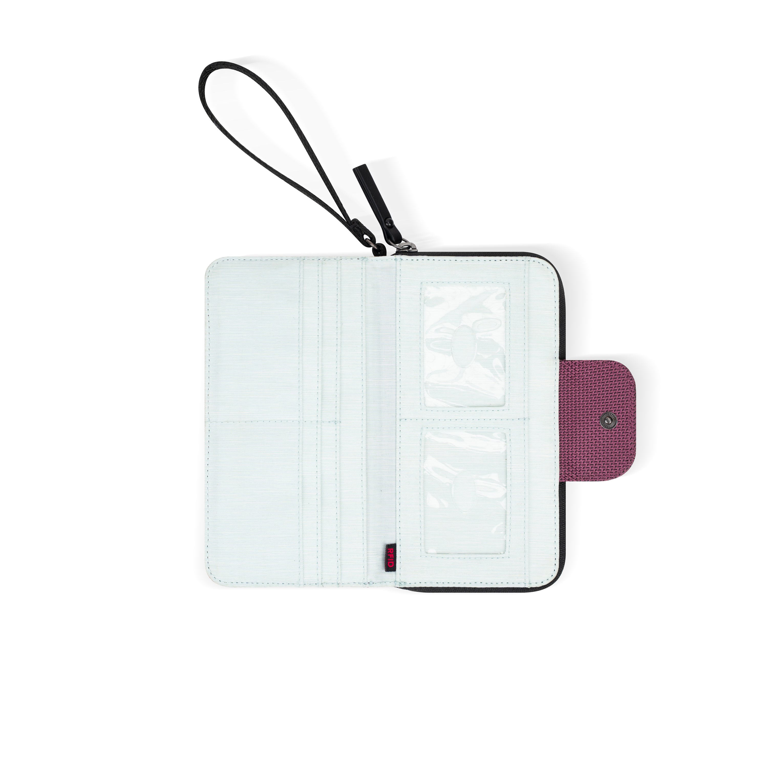 Sherpani Tulum AT Long Wristlet Wallet smoky orchid