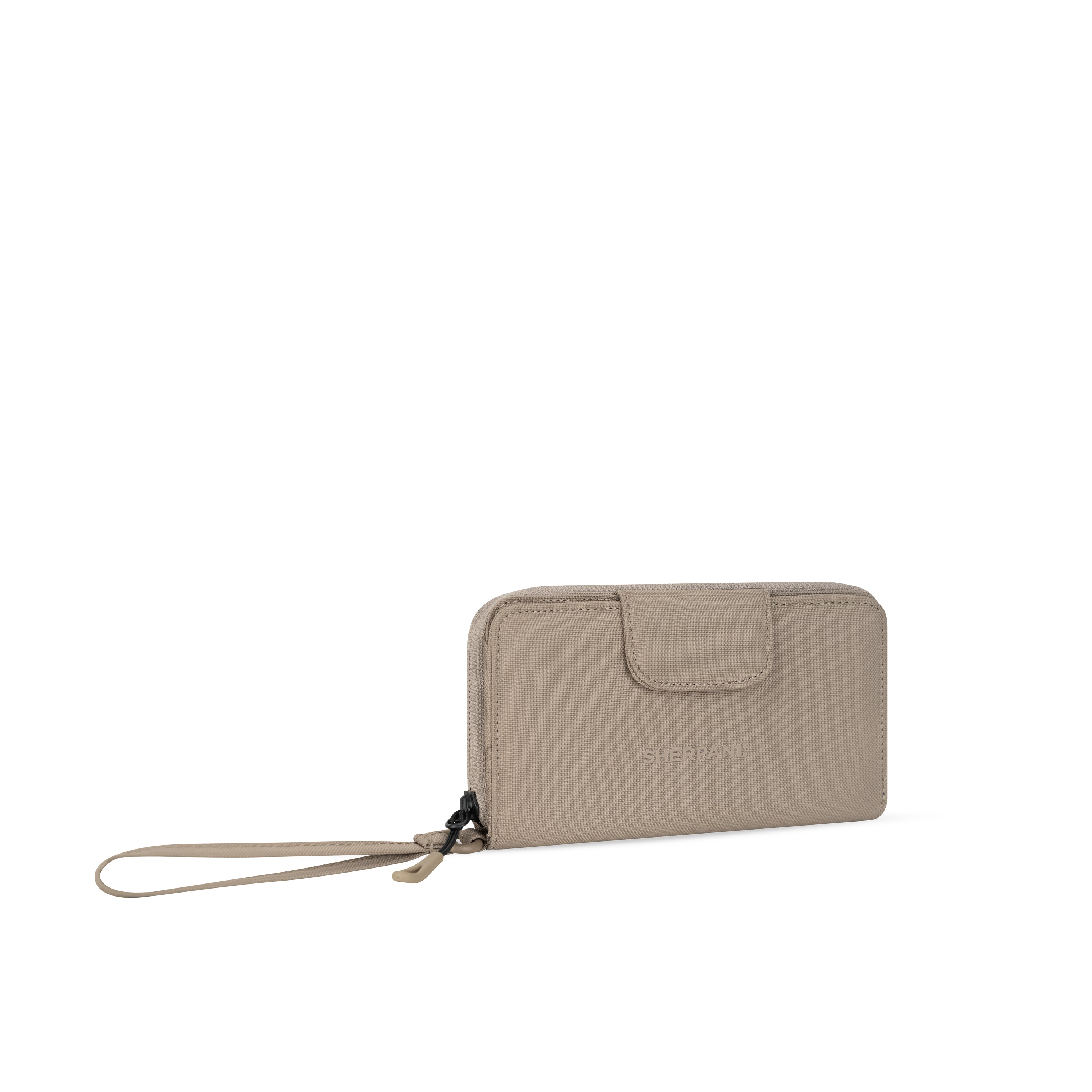 Sherpani Tulum Long Wristlet Wallet dune