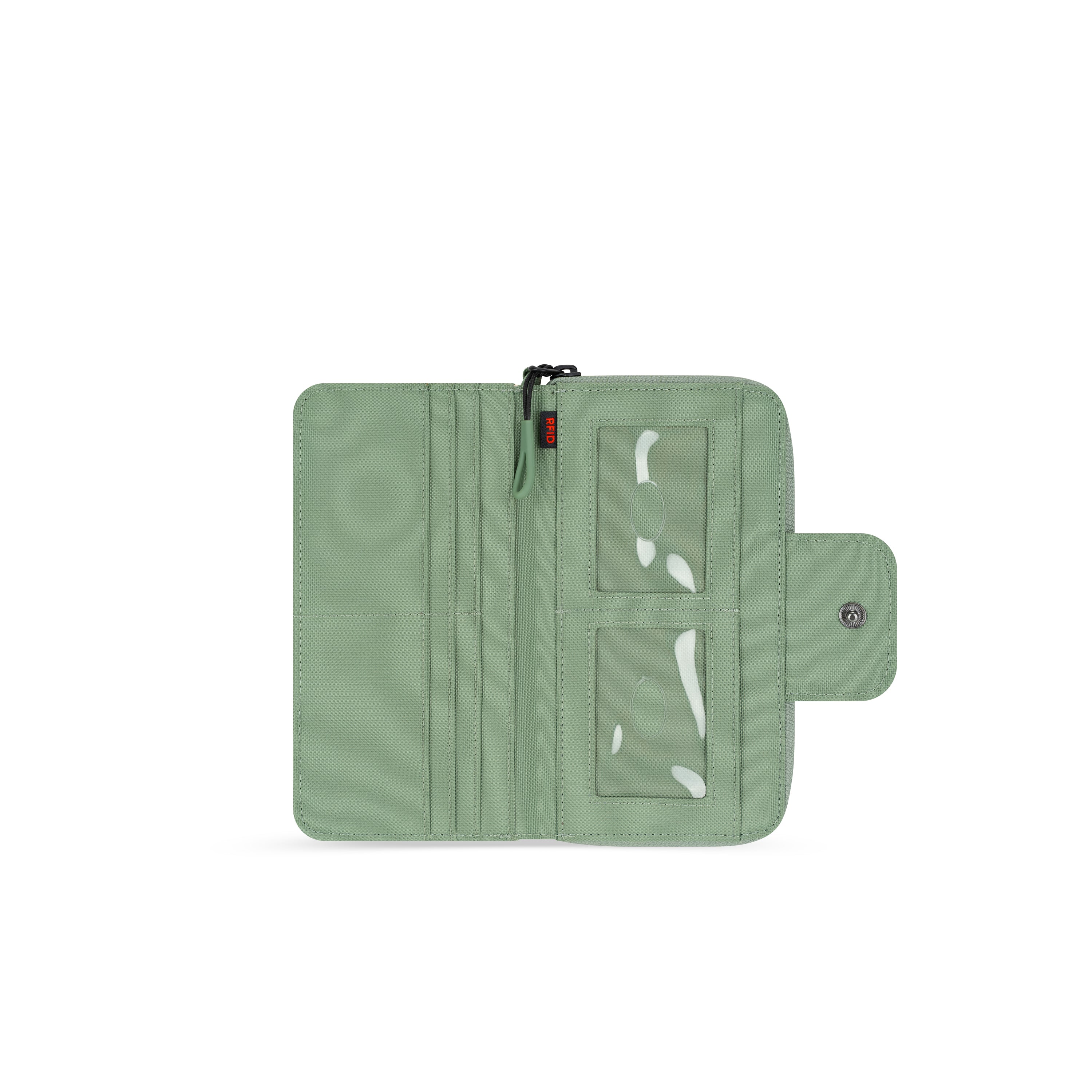 Sherpani Tulum Long Wristlet Wallet olivine