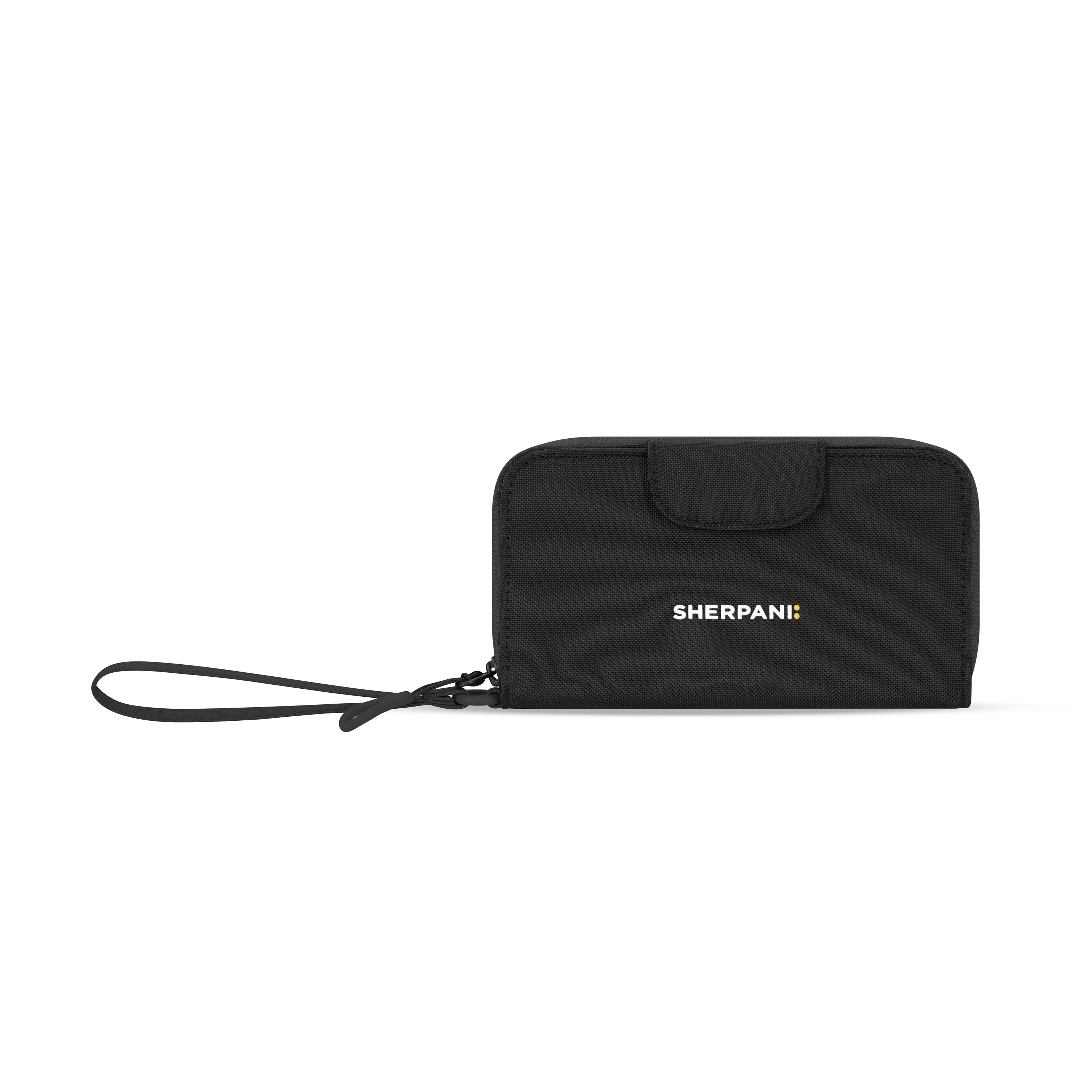 Sherpani Tulum Long Wristlet Wallet raven black