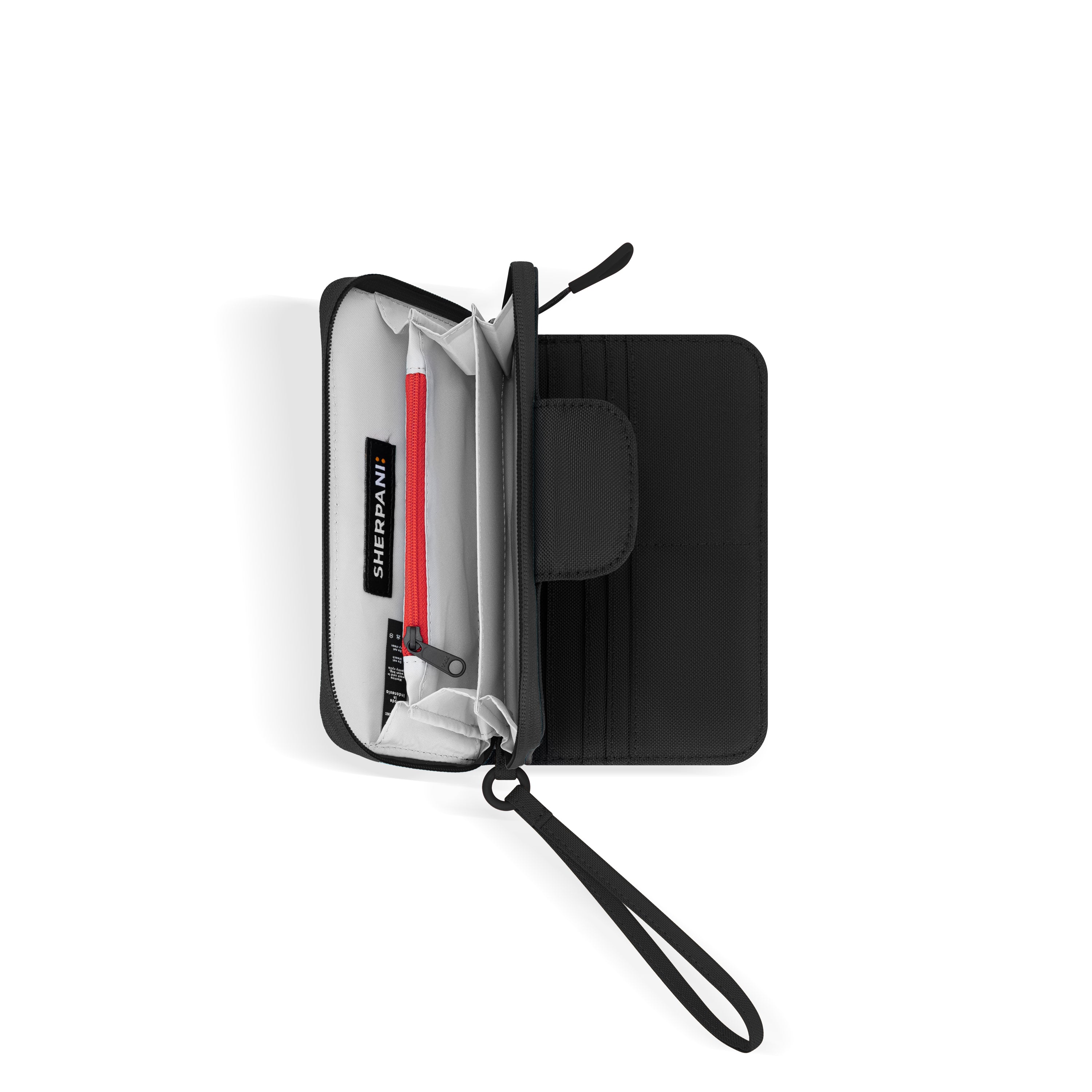 Sherpani Tulum Long Wristlet Wallet raven black