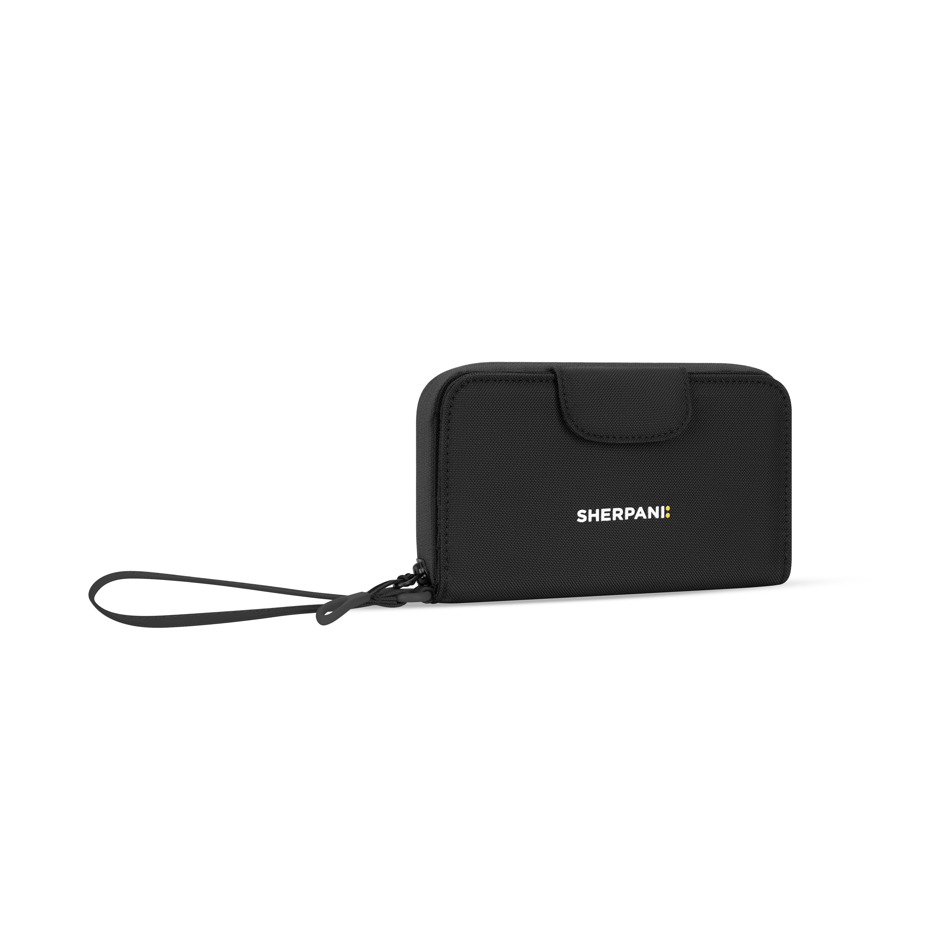 Sherpani Tulum Long Wristlet Wallet raven black