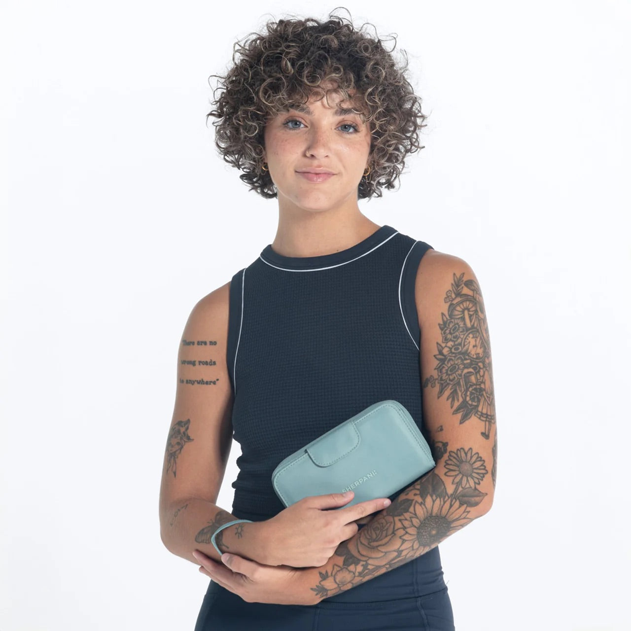Sherpani Tulum Long Wristlet Wallet surf