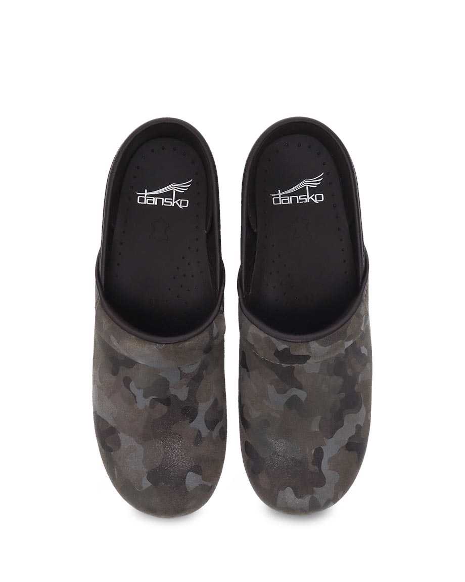 Dansko Professional camo suede