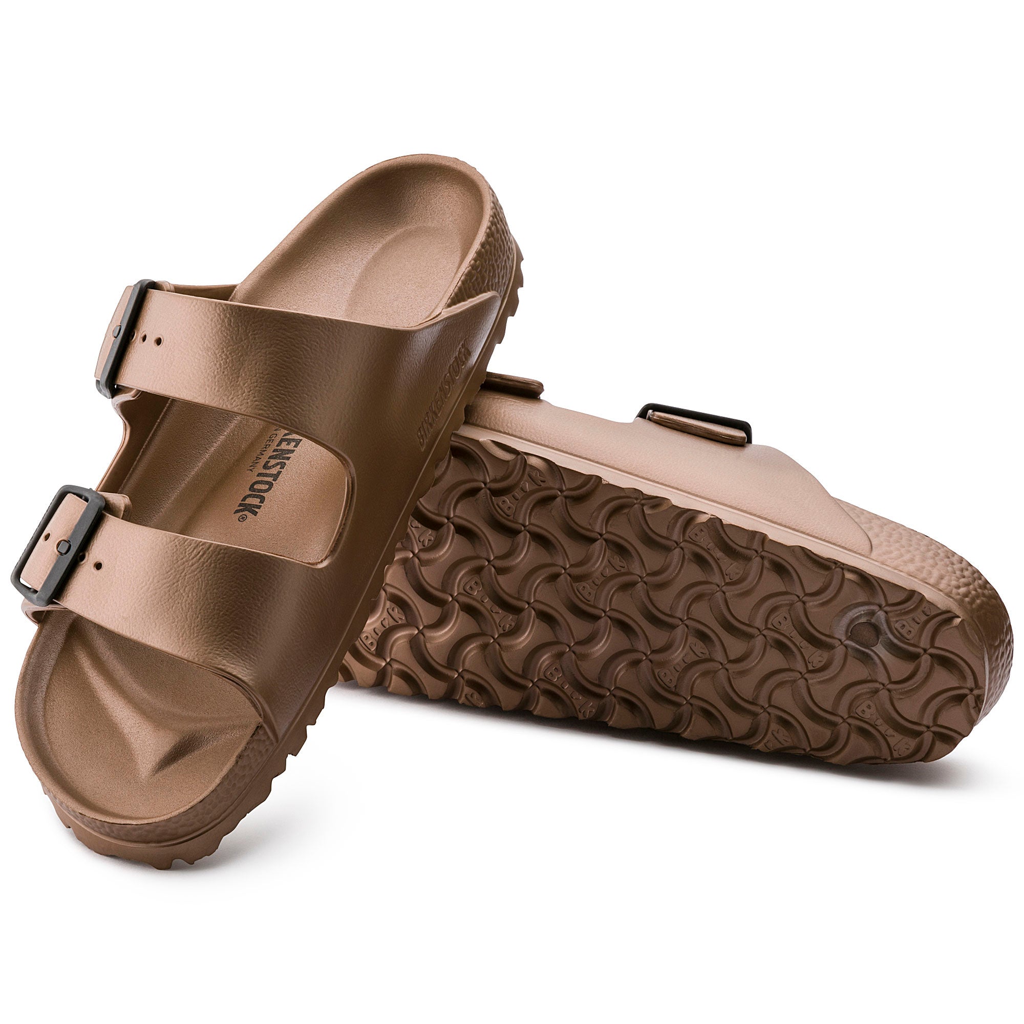 Birkenstock Limited Edition Arizona EVA metallic copper