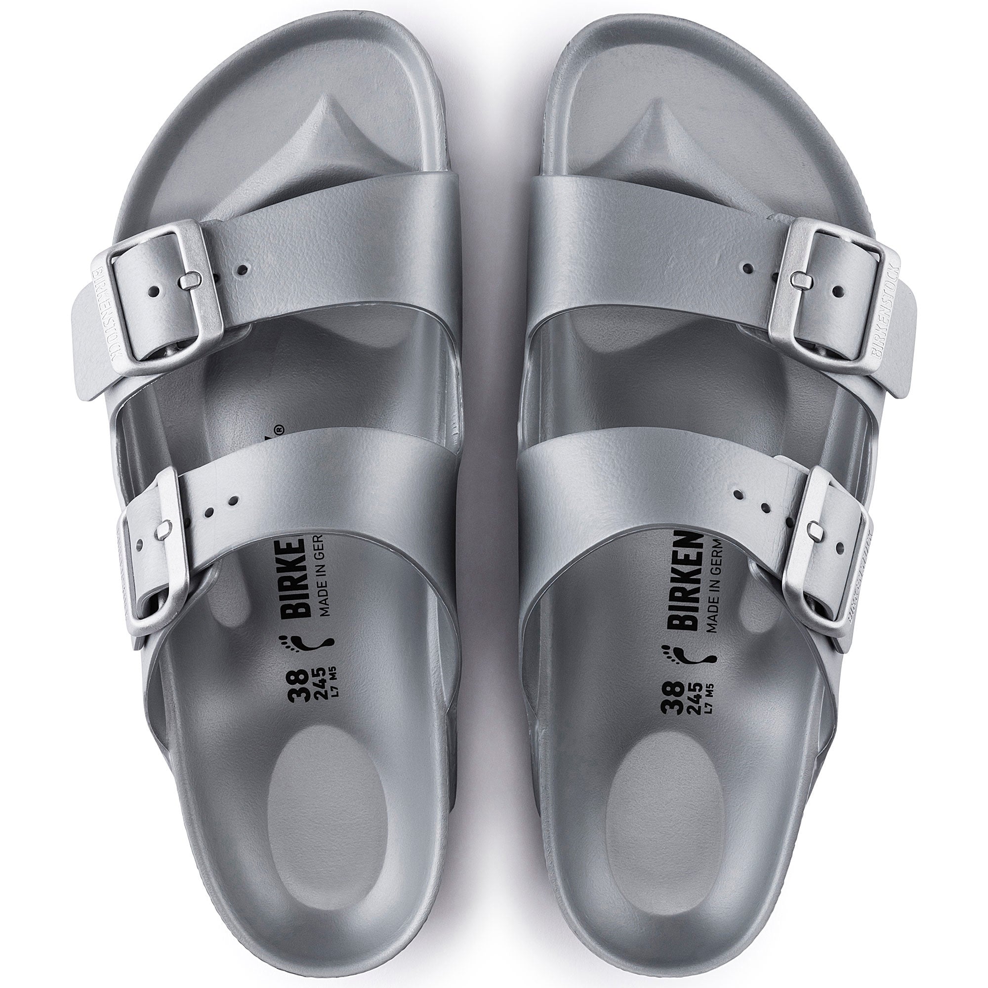 Birkenstock Limited Edition Arizona EVA metallic silver