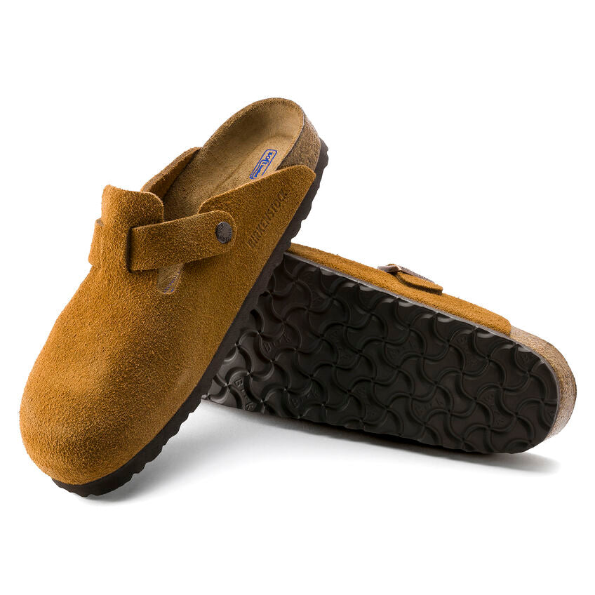 Birkenstock Limited Edition Boston Soft Footbed mink suede