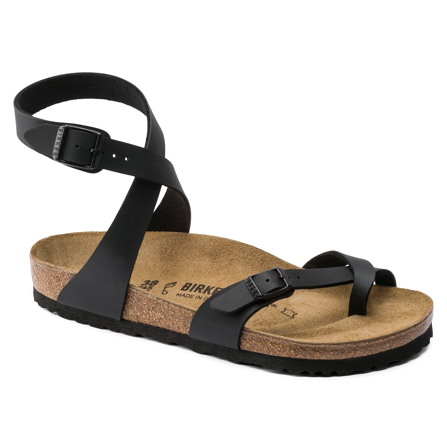 Birkenstock Limited Edition Yara black Birko-flor