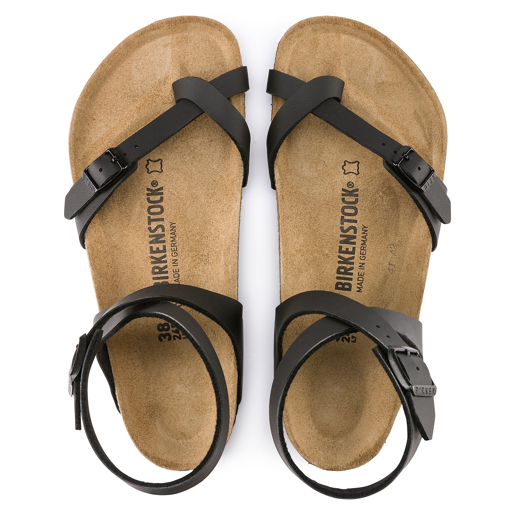Birkenstock Limited Edition Yara black Birko-flor