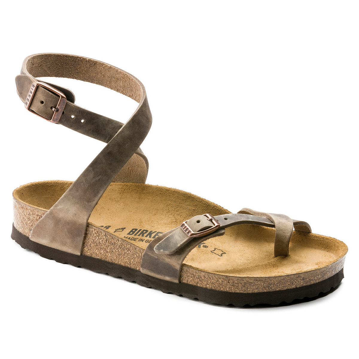 Birkenstock Limited Edition Yara tobacco oiled leather