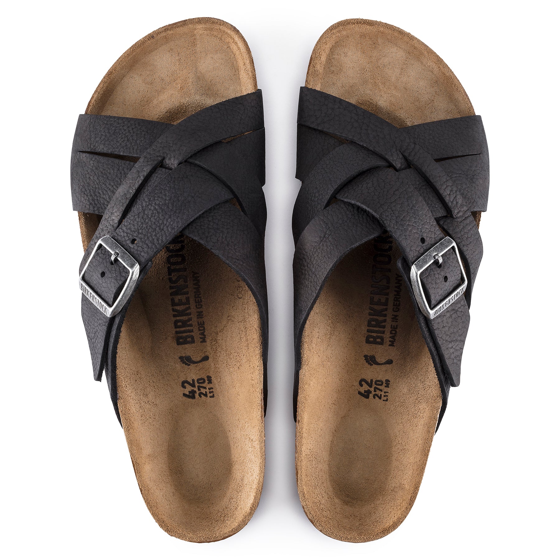 Birkenstock Limited Edition Lugano camberra black oiled leather