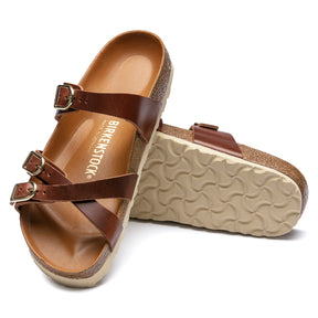 Birkenstock Limited Edition Franca Hex cognac oiled leather