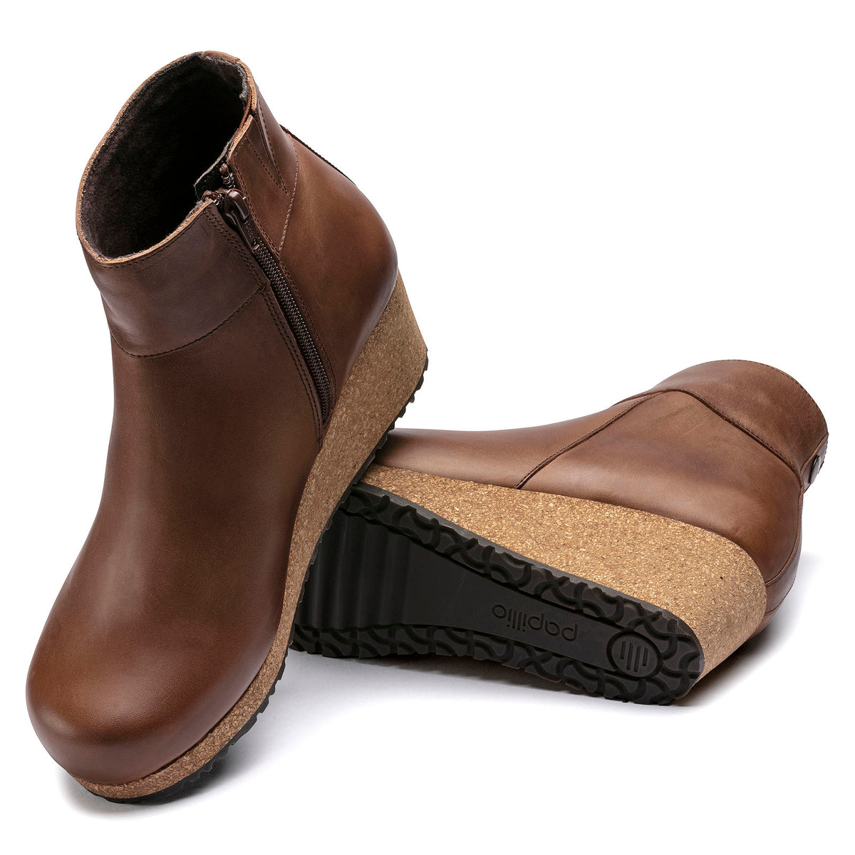 Papillio Ebba cognac leather by Birkenstock