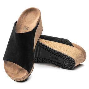 Papillio Namica black suede by Birkenstock