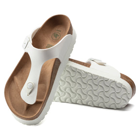 Papillio Gizeh Platform Vegan white Birko-Flor by Birkenstock