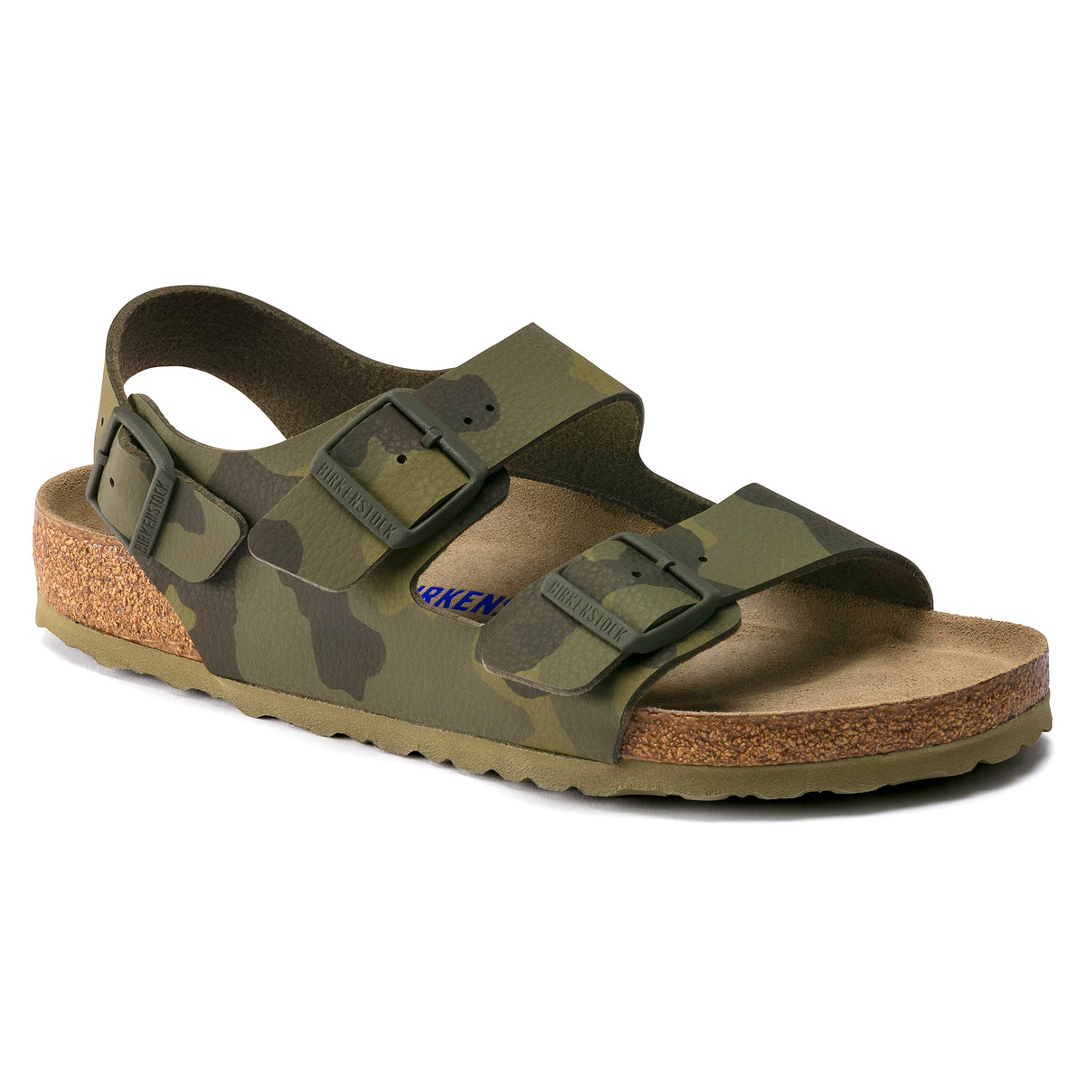Birkenstock Milano Soft Footbed desert soil camo green Birko  display picture 3