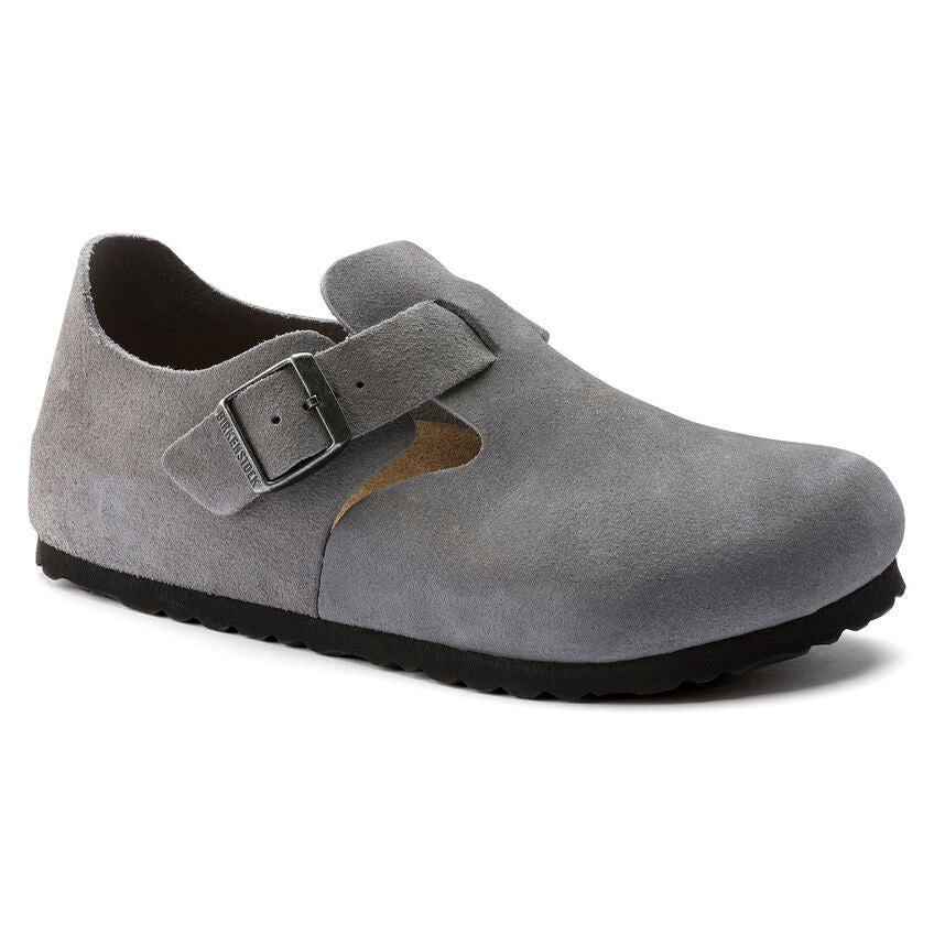 Birkenstock Limited Edition London whale gray suede