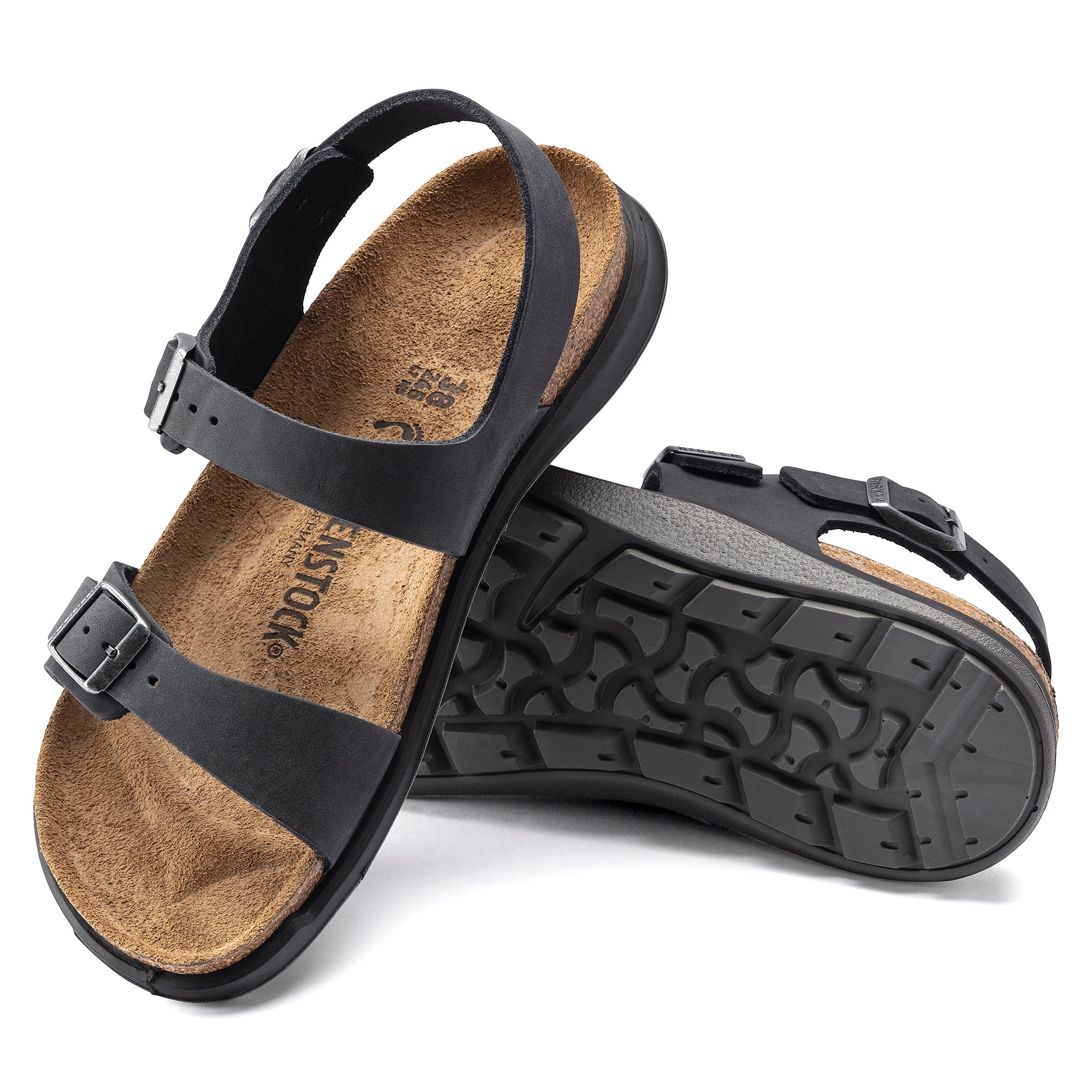 Birkenstock Rugged Casual Women's Sonora black oiled leather - 36N