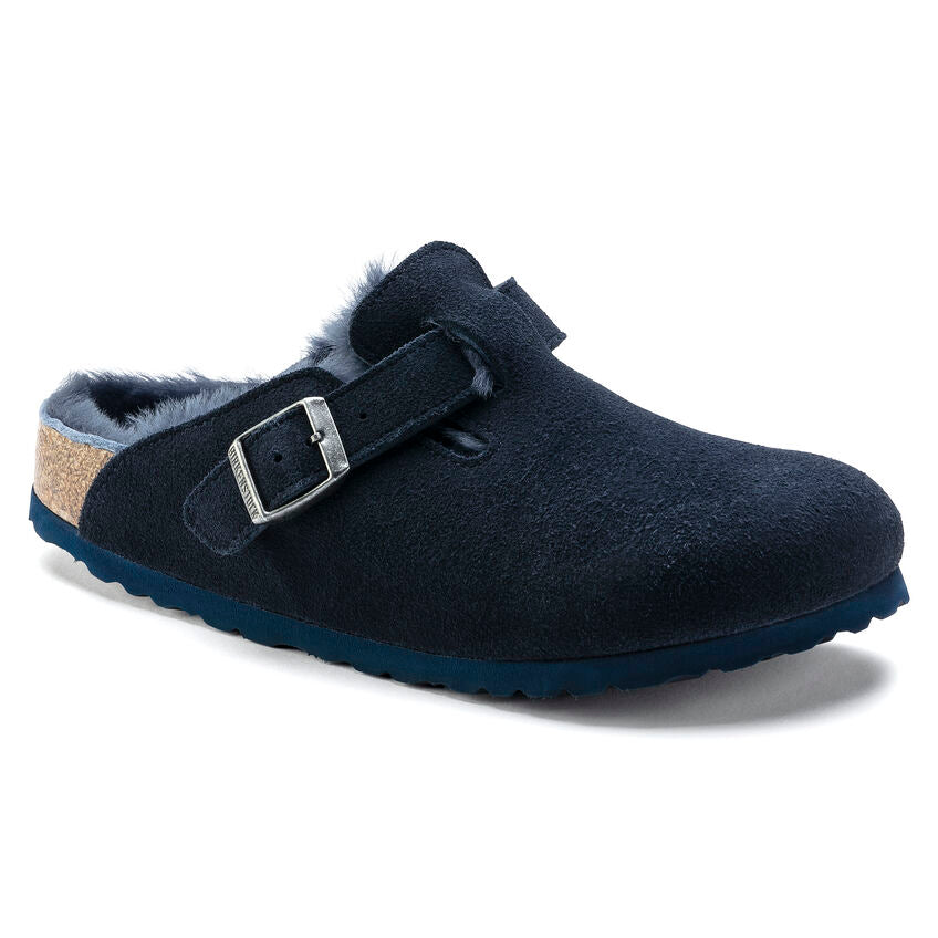 Birkenstock Limited Edition Boston night suede/night shearling/night sole