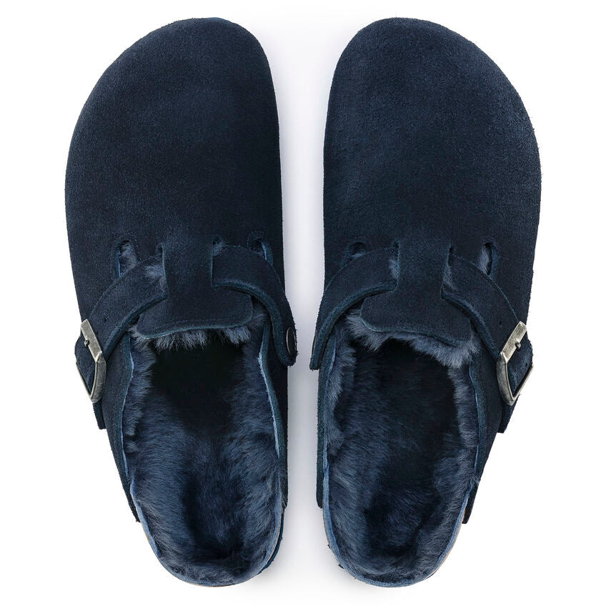 Birkenstock Limited Edition Boston night suede/night shearling/night sole