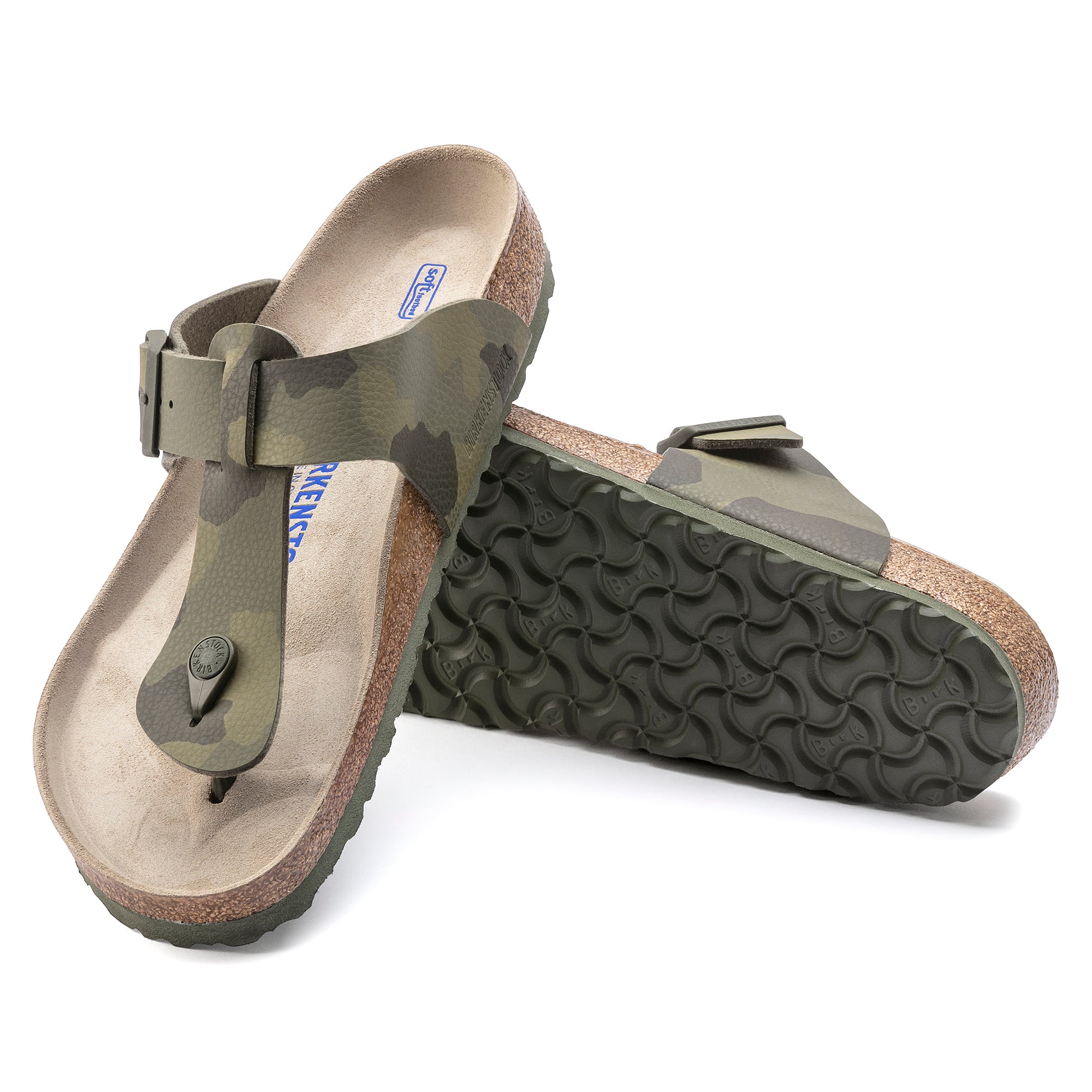 Birkenstock Limited Edition Medina Soft Footbed desert soil camo green