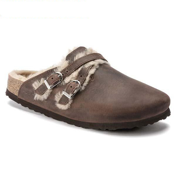 Birkenstock Limited Edition Blair habana oiled leather/natural shearling