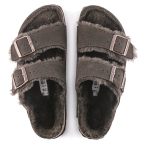 Birkenstock Limited Edition Arizona mocha suede/mocha shearling