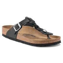 Birkenstock Limited Edition Gizeh Braid black oiled leather