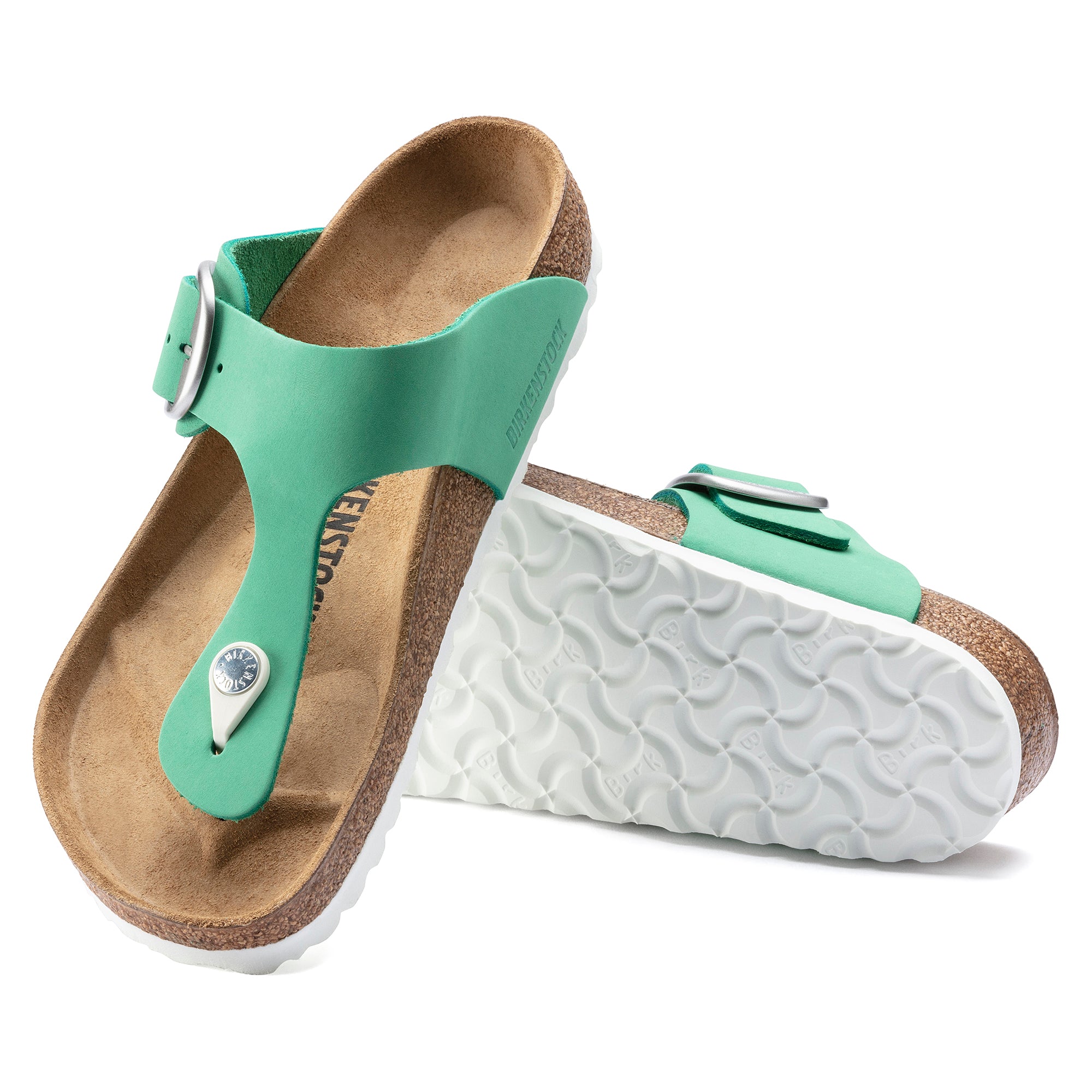 Birkenstock Limited Edition Gizeh Big Buckle bold jade nubuck